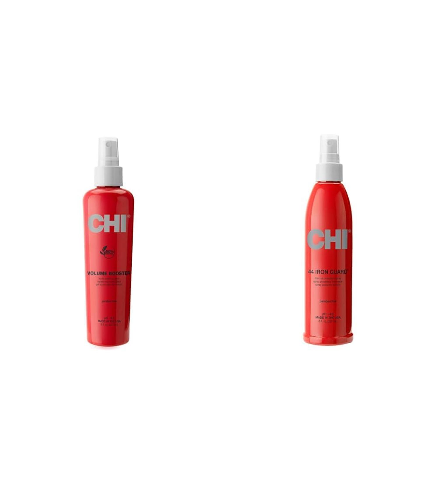 CHI Volume Booster Glaze 8 Fl Oz 44 Iron Guard Spray 8 Fl Oz Hair Styling Bundle 8 Fl Oz (Pack of 1) Glaze + Spray - Buy Online on SooperMarket.com