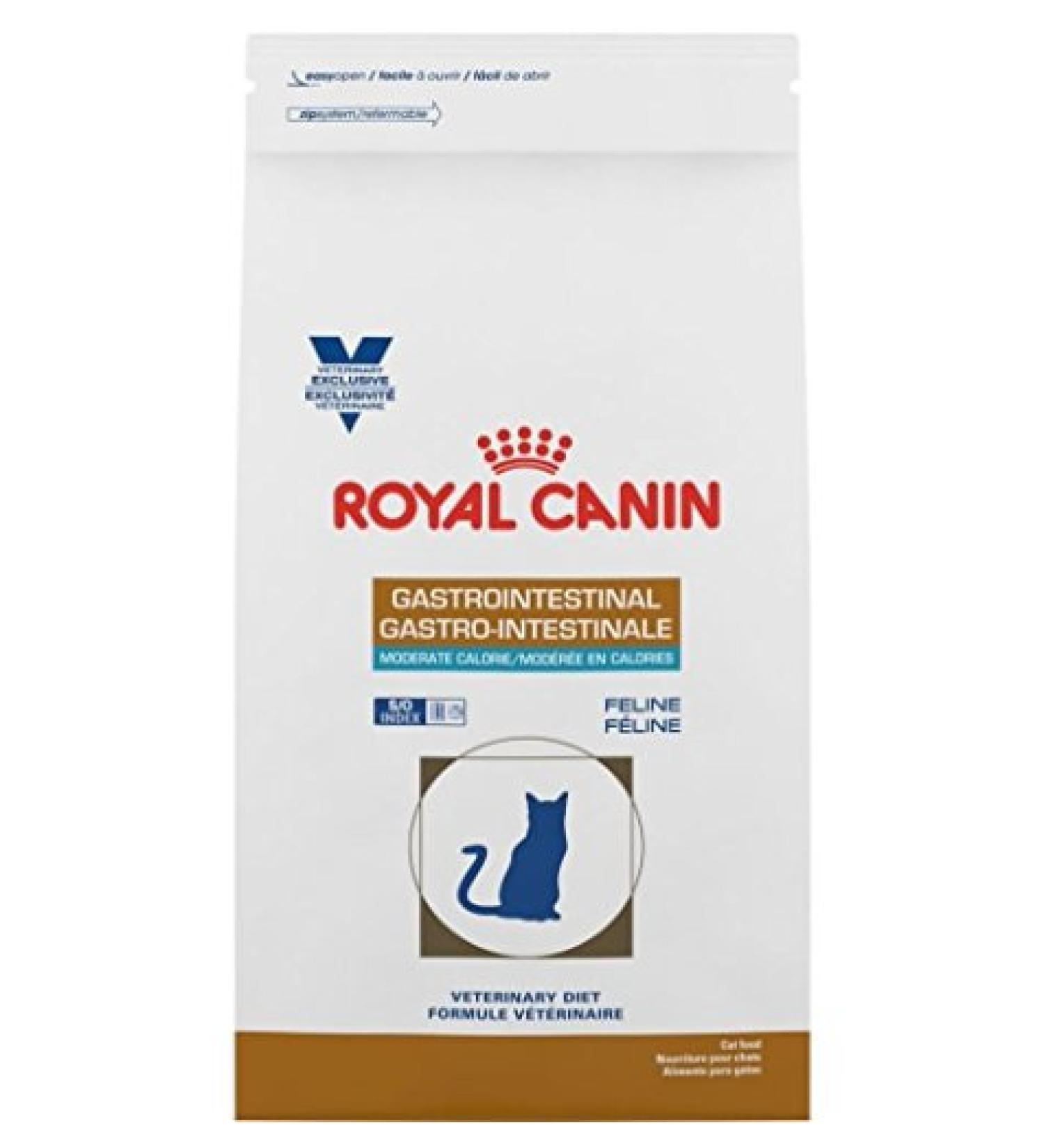Royal Canin Gastrointestinal Moderate Calorie Dry Cat Food 7.7-lb - Veterinary Diet for Digestive Health - Buy Online on SooperMarket.com
