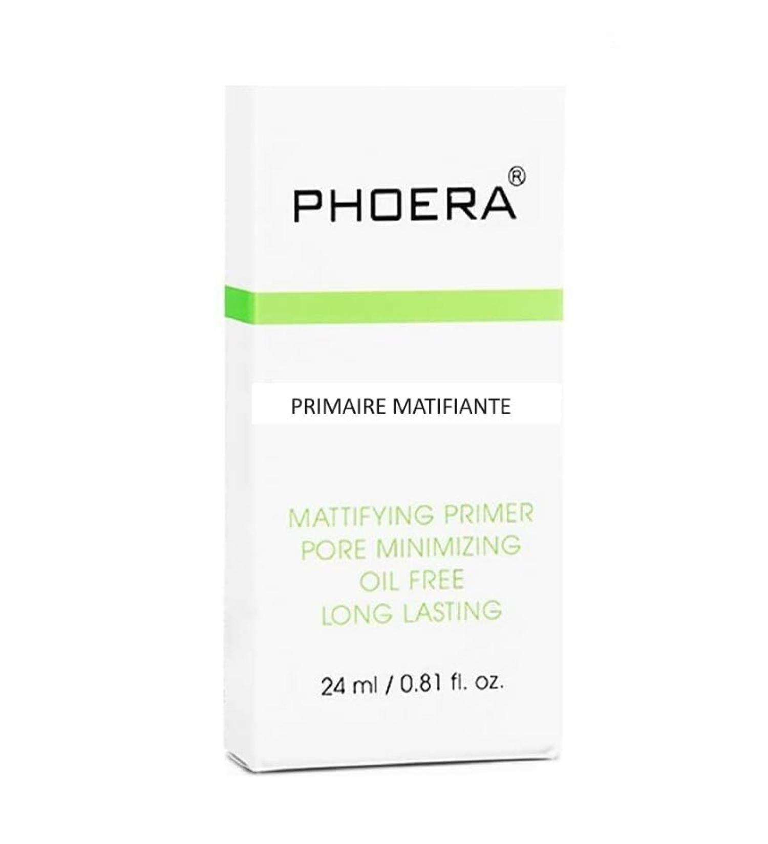 PHOERA Primer Matte Finish Face Makeup Pore filler Primer Foundation Base Oil Control Full Coverage Make Up Base Concealer Long Lasting Flawless Pores Minimiser Liquid Moisturizing (24ml.) 24 ml (Pack of 1) - Buy Online on SooperMarket.com