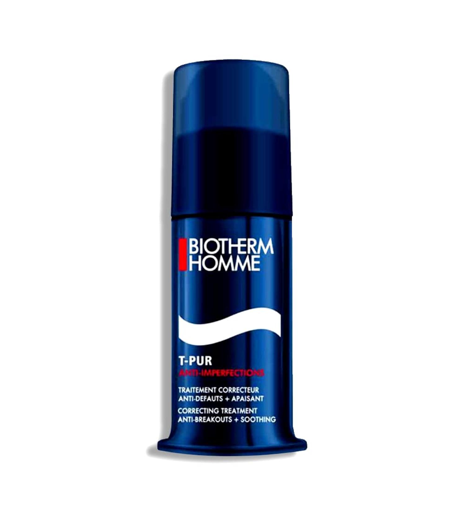 Biotherm Homme T-Pur Anti-Blemishes & Soothing Correcting Concentrate 50ml | International Shipping Available - Buy Online on SooperMarket.com