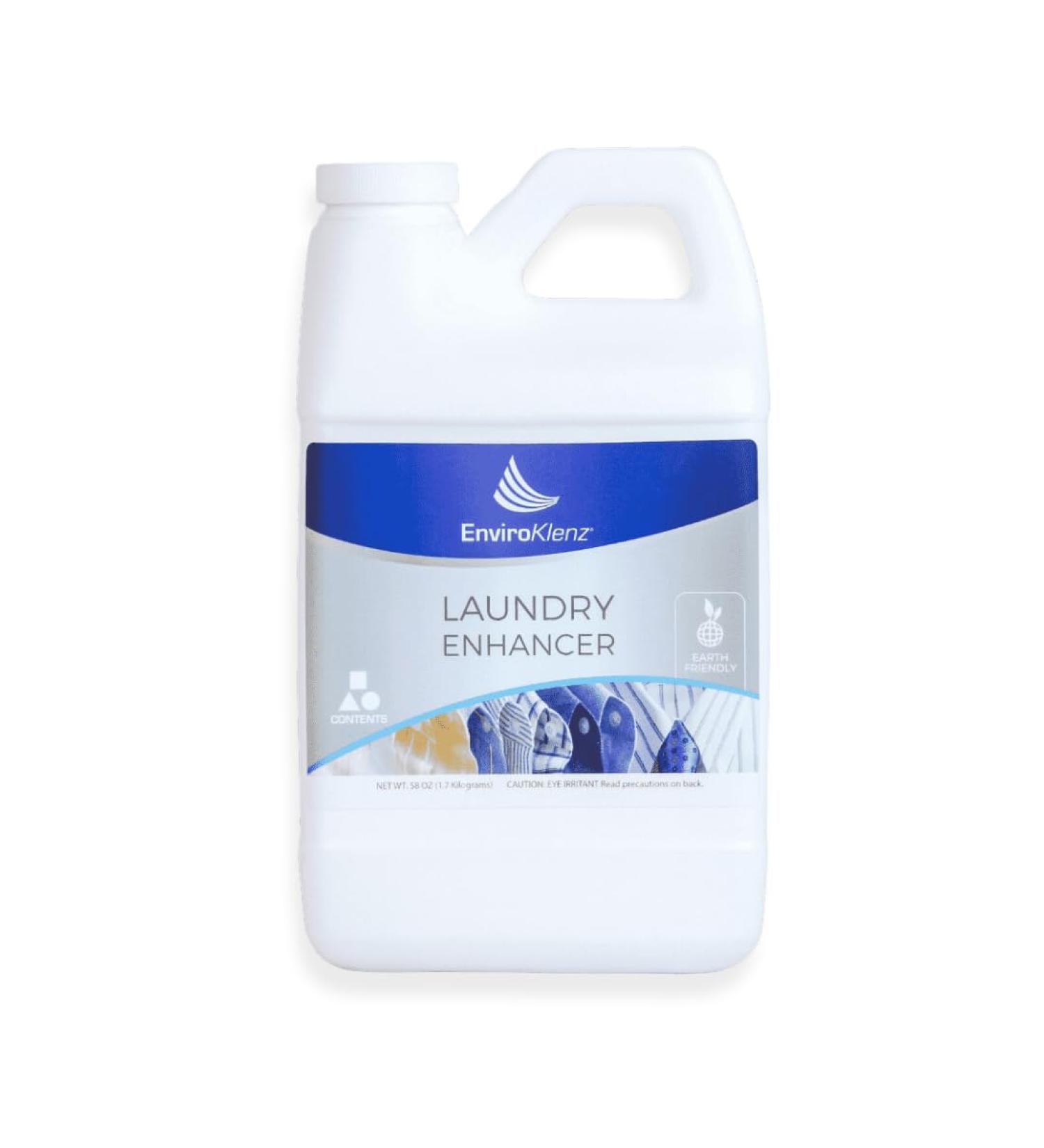 EnviroKlenz Laundry Enhancer | Odor Eliminator Liquid for 30 Loads | Non-Toxic Fragrance-Free Removes Sweat Chemicals & Pet Odors - Buy Online on SooperMarket.com