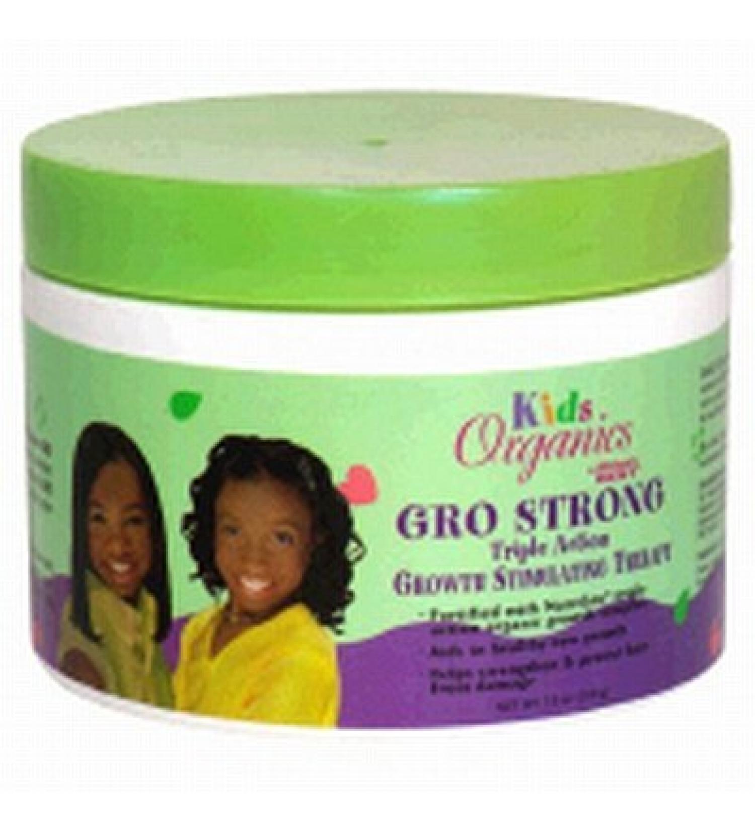 AFRICAS BEST KIDS ORG. GRO STRONG THERAPY 7.5 oz. JAR by Africa's Best