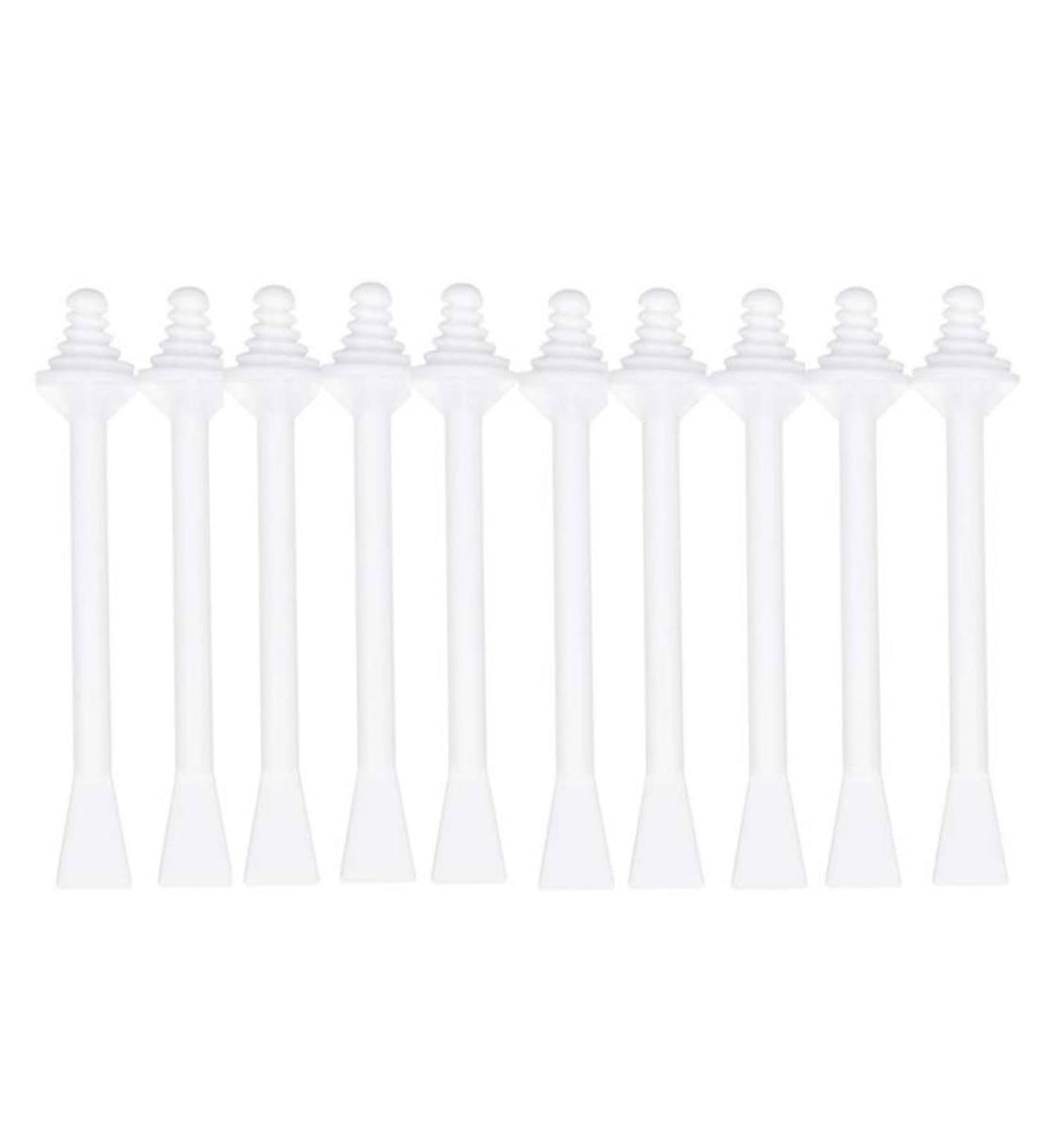 Nose Wax Sticks Set | 10 Disposable Applicators for Easy Nose Hair Removal | Nostrils Cleaning Spatula - Buy Online on SooperMarket.com