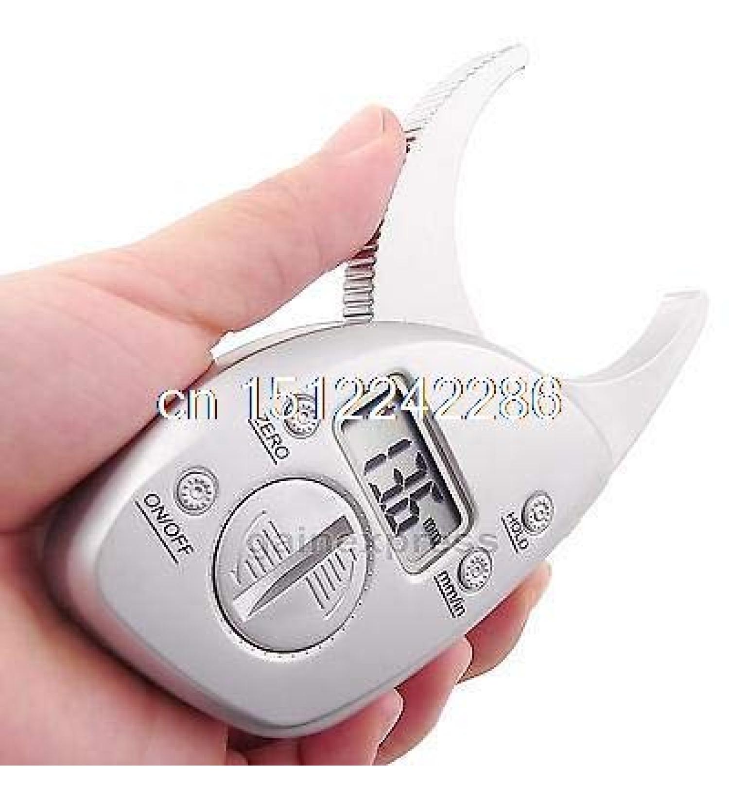 Plico Grasso Corpo Massa Magra Misura Adipe Pliche 50mm 2inch LCD