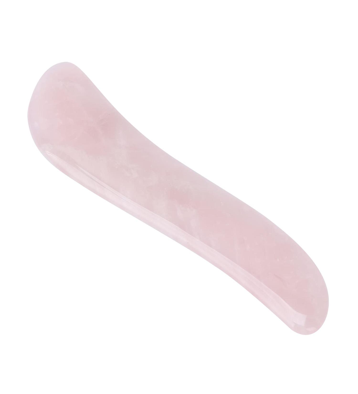 Jade Stone Gua Sha Board - Portable S-Shaped Massage Tool for Women | Perfect for Home & Beauty Salon - Buy Online on SooperMarket.com