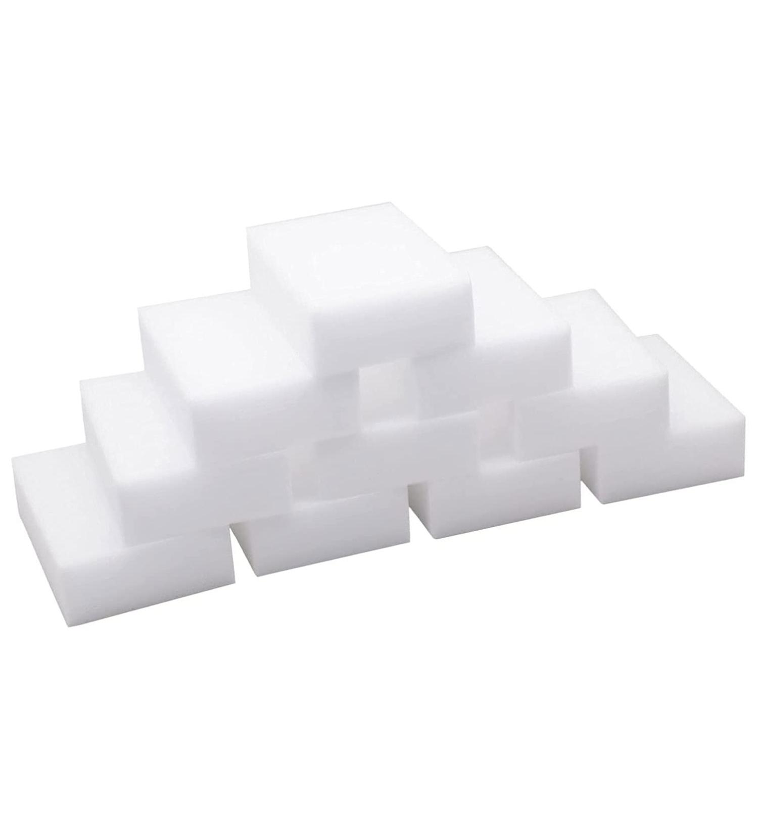 Dr.JIEER 10 Pcs Magic Sponge Eraser 100x60x20mm - Multi-Functional Melamine Foam Cleaner - Buy Online on SooperMarket.com