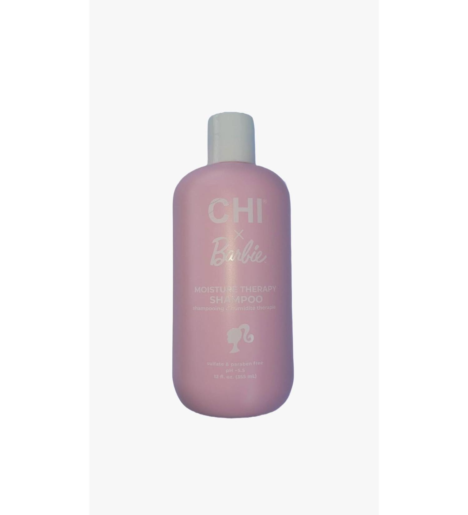 CHI X Barbie Moisture Therapy Shampoo - Nourishing Hydration for All Hair Types | Shop Now - International Shipping Available - Buy Online on SooperMarket.com