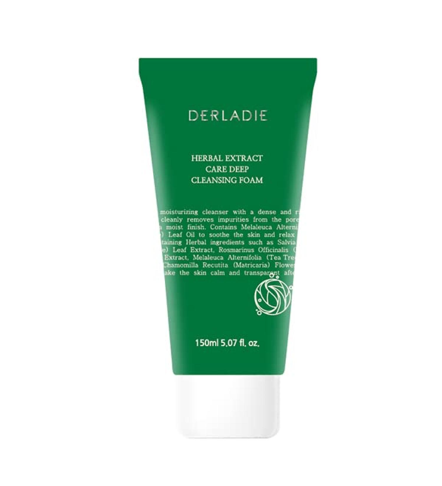 Herbal Extract Care Deep Cleansing Foam 150ml - Best International Shipping & Pure Skin Care - Buy Online on SooperMarket.com