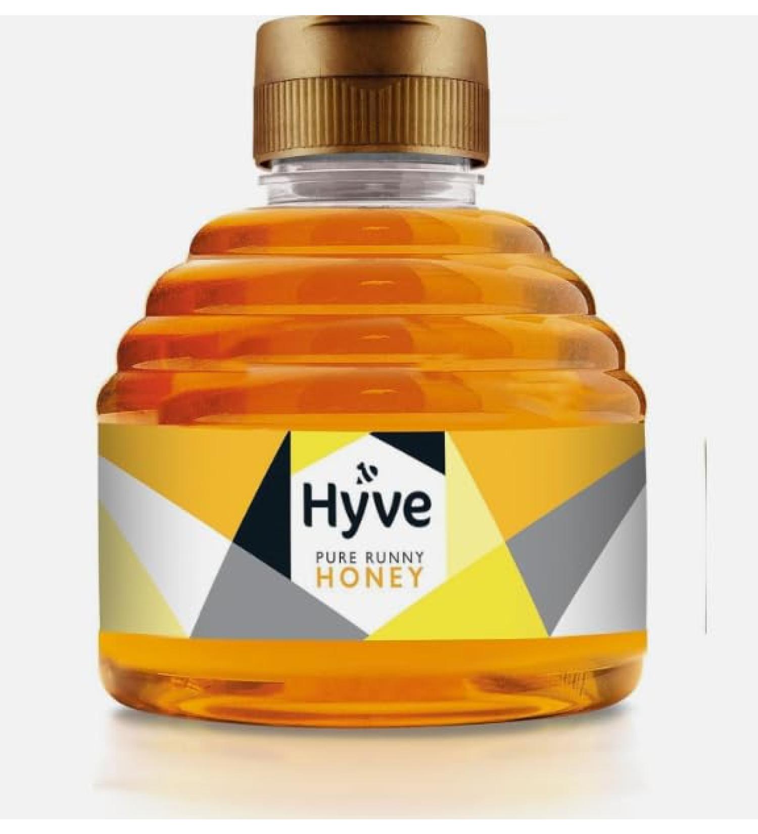 Hyve Squeezy Honey 340gm (Pack of 4)