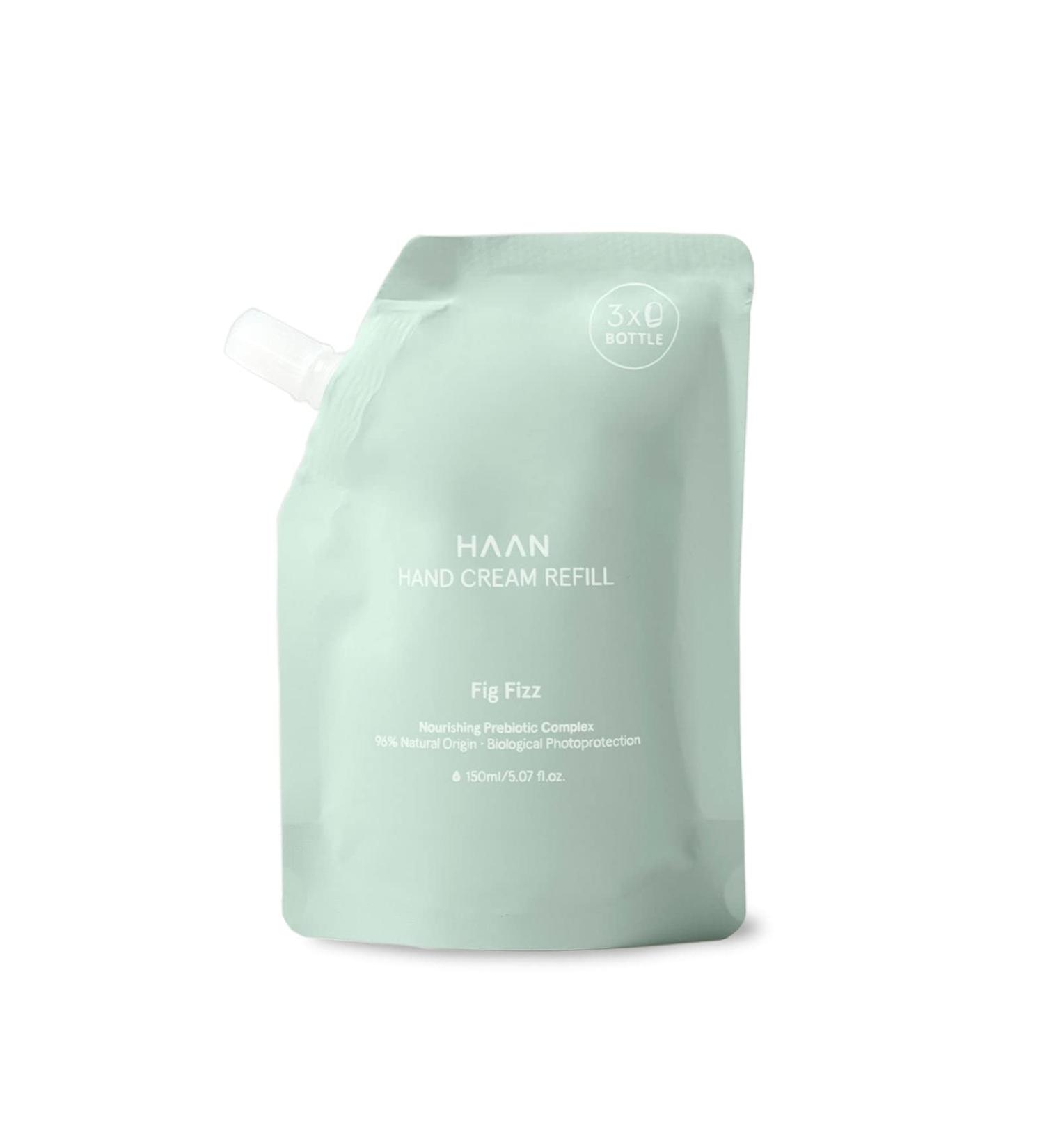 Haan Hand Cream - Vegan - 150ML - Refill Pouch - Various Scents (Fig Fizz) - Buy Online on SooperMarket.com