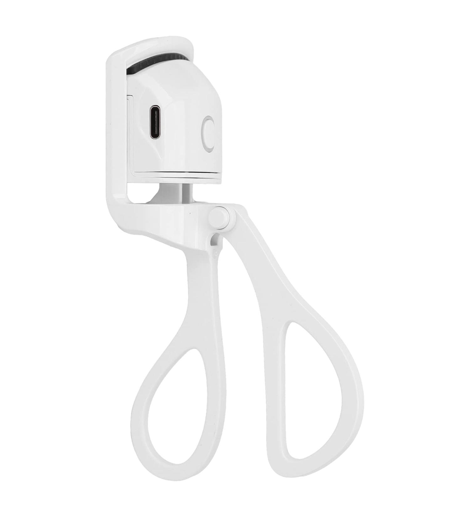USB Electric Heated Eyelash Curler Heated Eyelash Curler Professional Eyelash Curler Electric Eyelash Curler Heated Eyelash Curler eyelash curler for beautifully curled eyelashes(White pearl) - Buy Online on SooperMarket.com