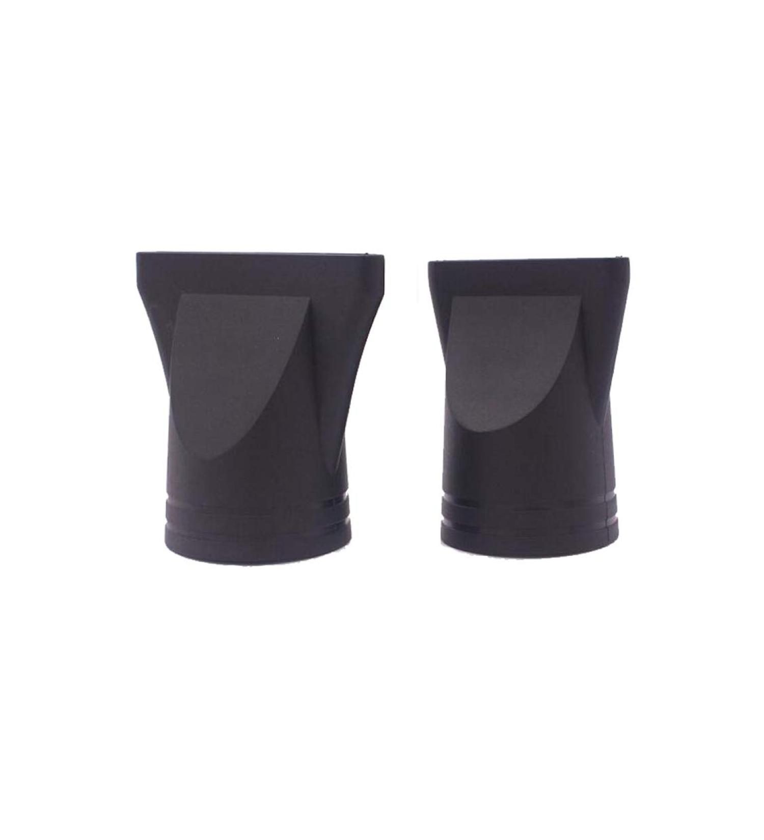 2Pcs Professional Plastic Hair Dryer Diffuser Drying Covers - Narrow Concentrator Replacement for Outer Diameter 4.5cm - Black - Buy Online on SooperMarket.com