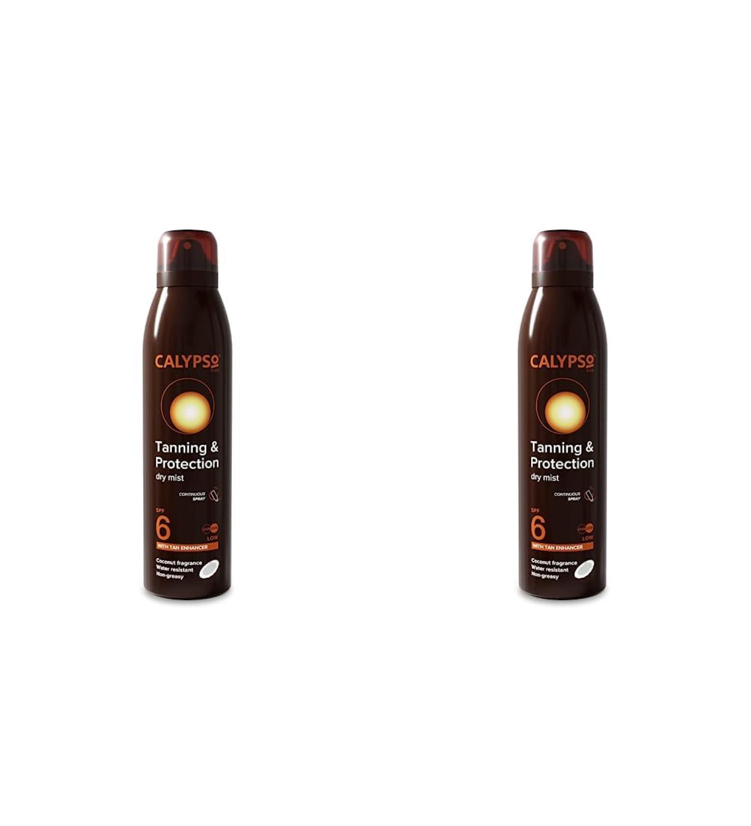 Calypso Tanning and Protection Spray SPF6 (Pack of 2) 175 ml (Pack of 2) - Buy Online on SooperMarket.com