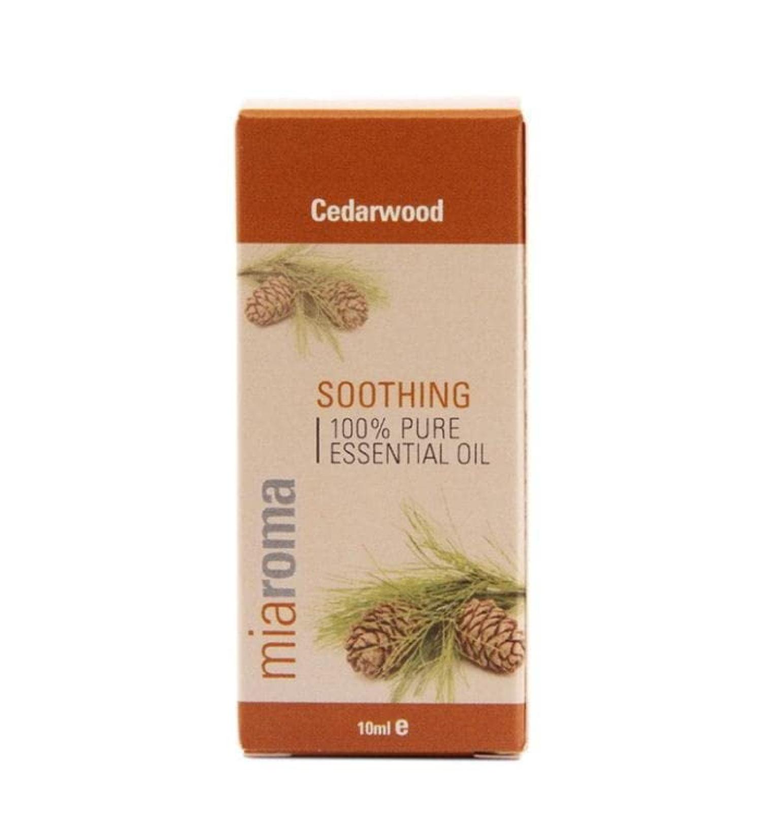 Miaroma Soothing Cedarwood 100% Pure Essential Oil - 10ml