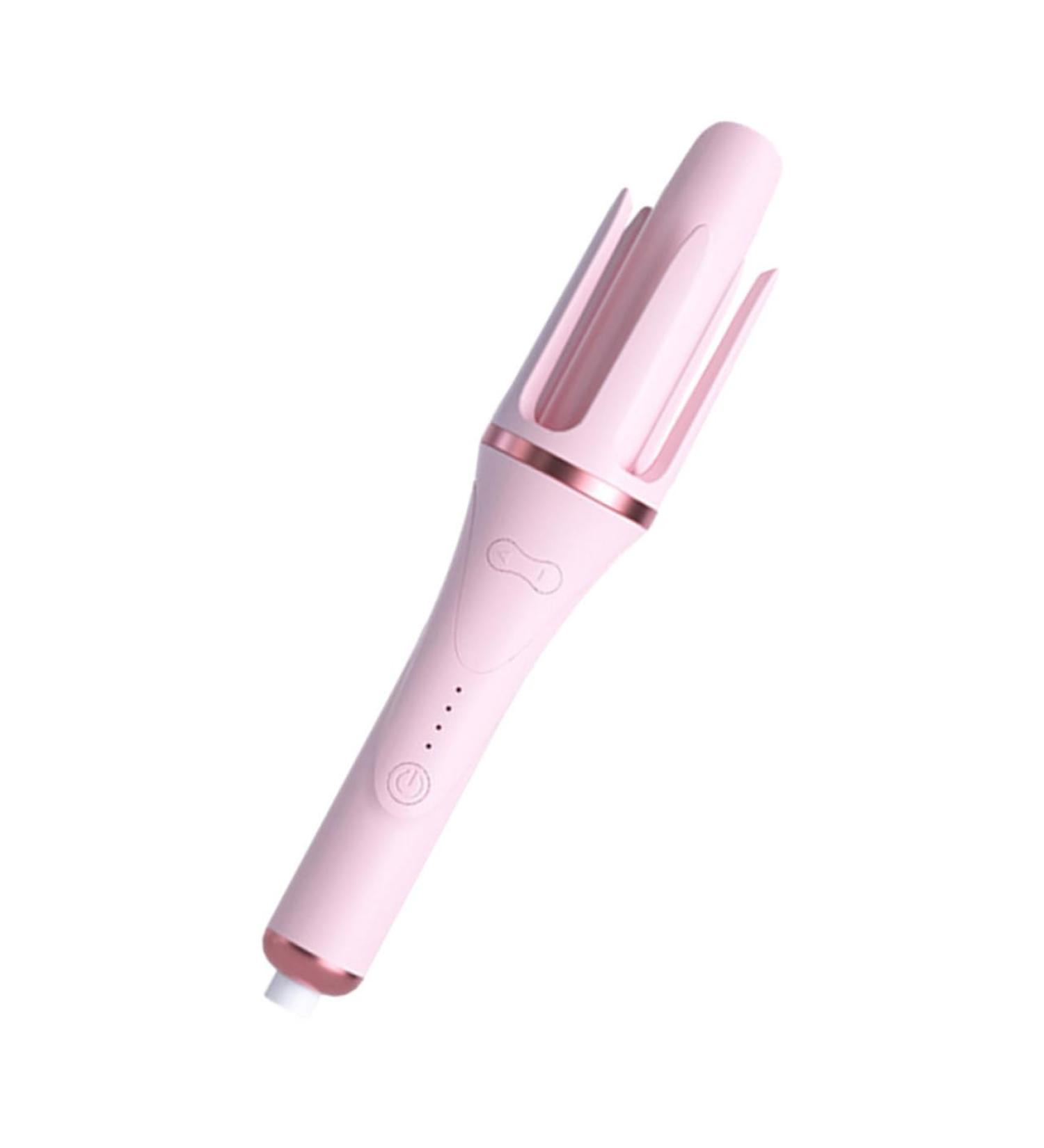 FOYTOKI Fully Automatic Hair Curling Iron Hair Rollers Hair Curler Nylon Pink - Buy Online on SooperMarket.com