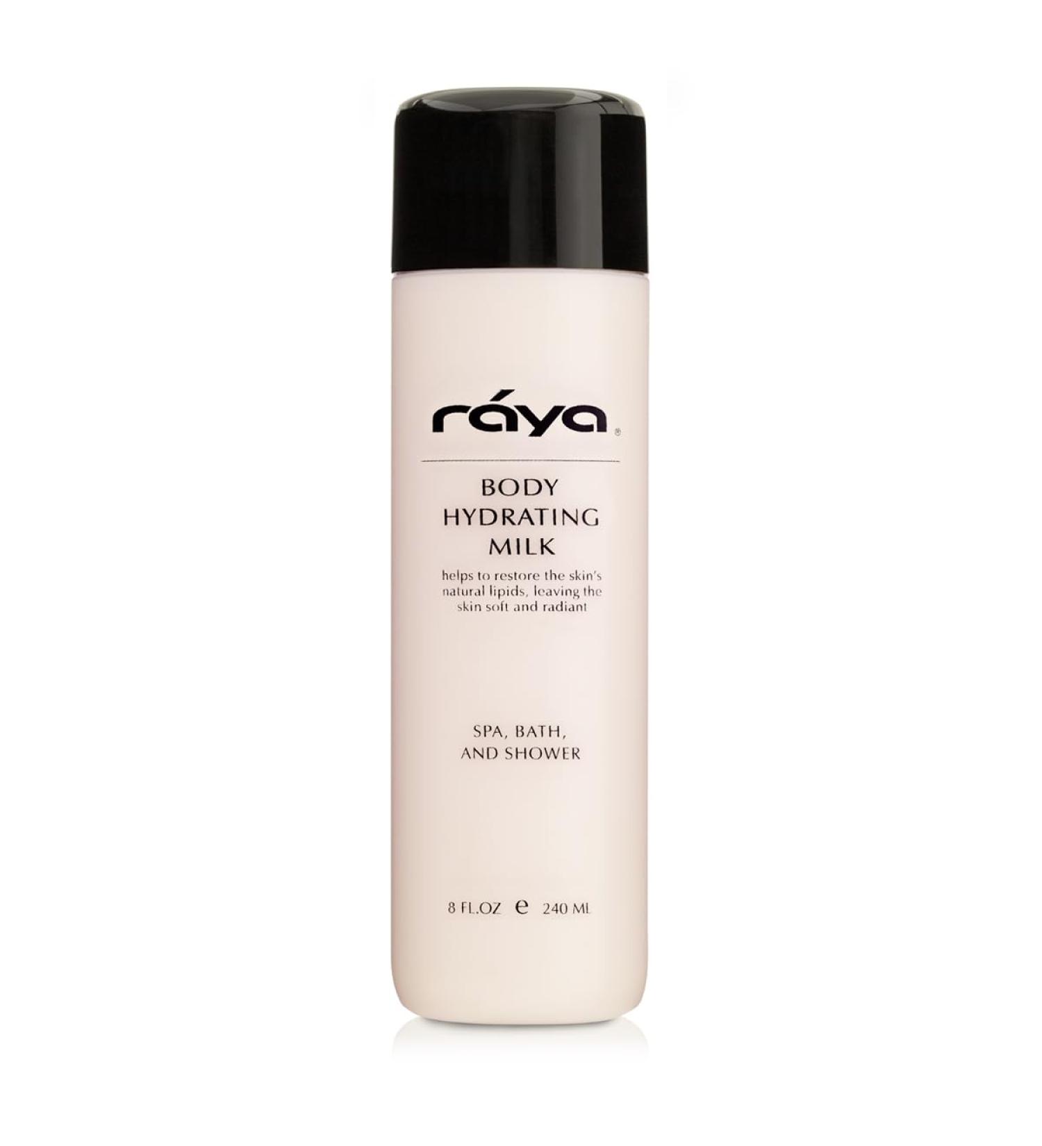 Raya Body Hydrating Milk 8 oz - Moisturizing & Restorative Body Lotion with Natural Oils & Vitamins | Softens & Calms Skin | International Shipping Available - Buy Online on SooperMarket.com
