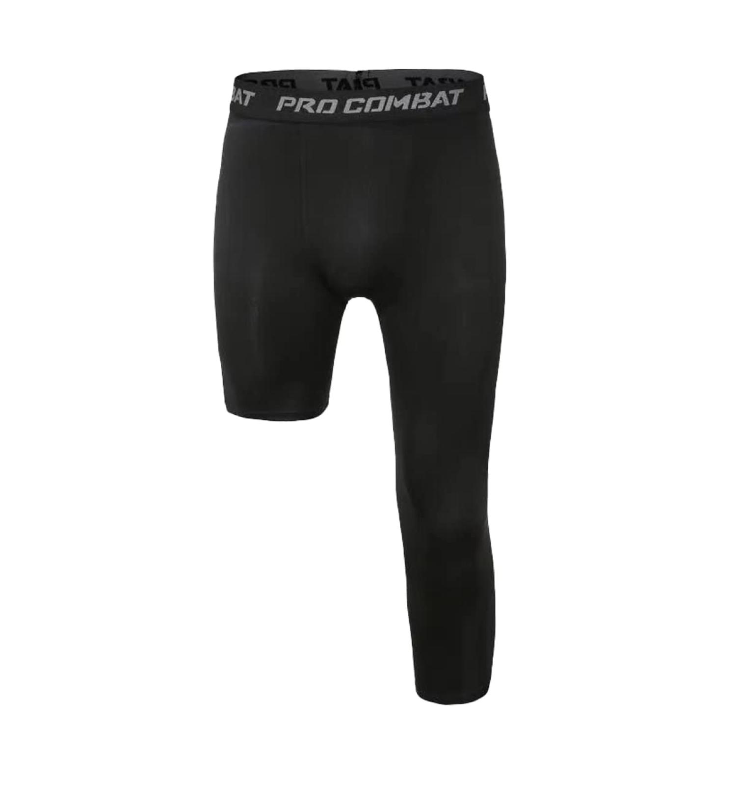 Jonscart Men's Compression Capri Tights Pants - Black, Size Large - Buy Online on SooperMarket.com