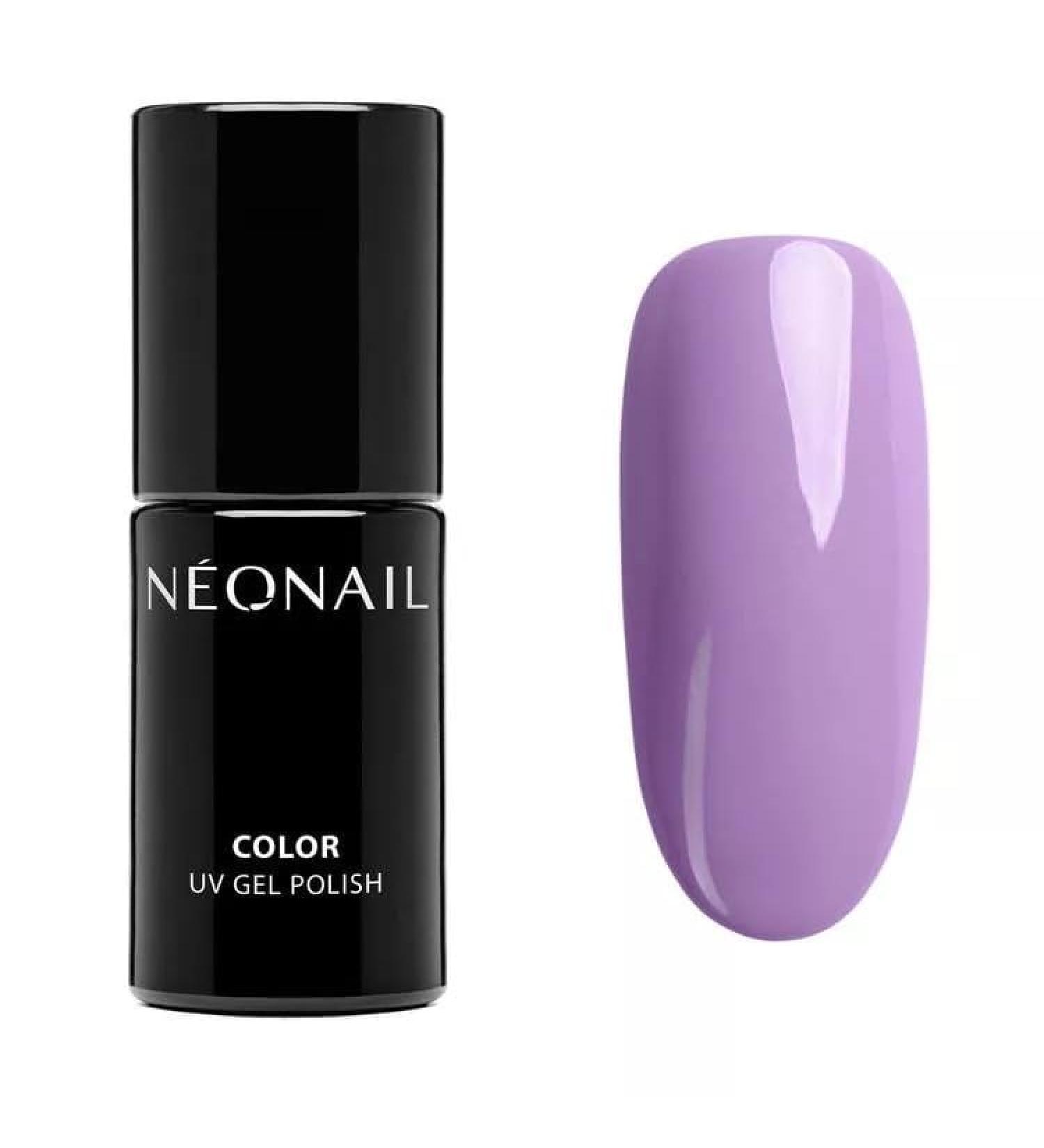 Neonail UV Nail Polish 7.2 ml - Violet Delingful Feeling | Long-lasting Gel Lacquer for Stunning Nail Designs | 1 Pack - Buy Online on SooperMarket.com