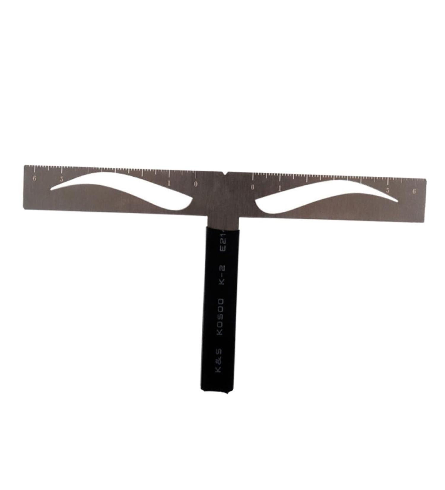 Didiseaon Brow Stencils Eyebrow Ruler Stencil Eyebrow Drawing Tool Three-point Eyebrow Ruler Eyebrow Stencil Kit Artifact Balance - Buy Online on SooperMarket.com