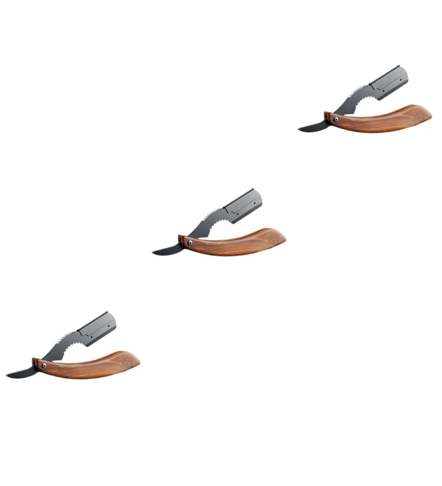 Angoily Women's Mustache Riser & Face Hair Razor - 3 Pcs Manual Folding Razor for Effortless Grooming - Buy Online on SooperMarket.com