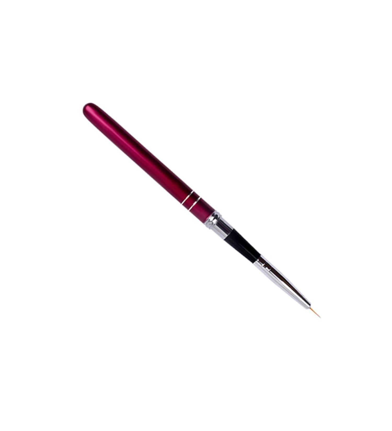 minkissy Set Nail Art Liner Brush Nail Art Liner Pen Stripers Nail Stripping Brush Dotting Painting Pen Multifunction medium Red - Buy Online on SooperMarket.com