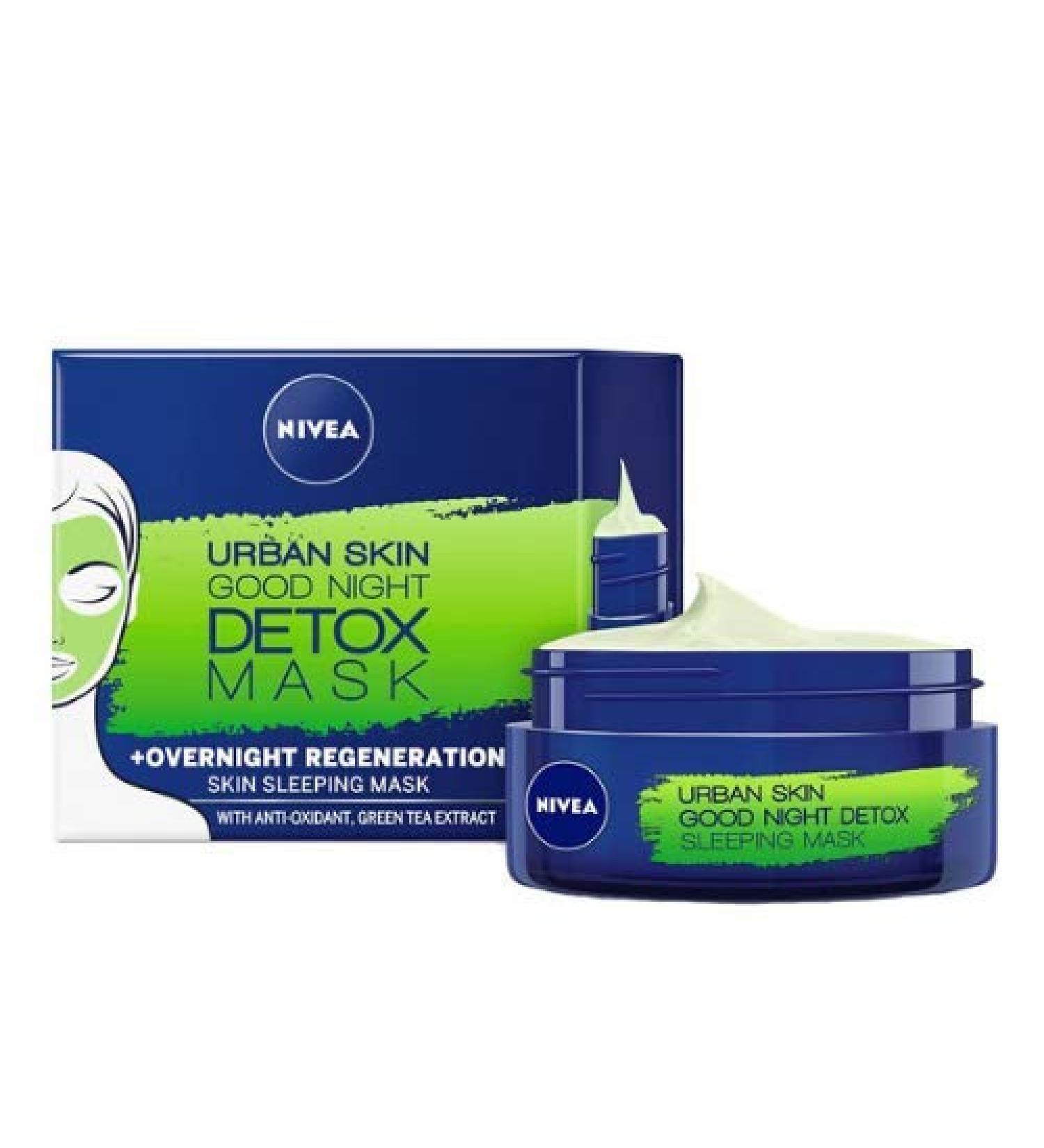 Nivea Urban Skin Good Night Detox Sleeping Mask 50 ml / 1.7 oz