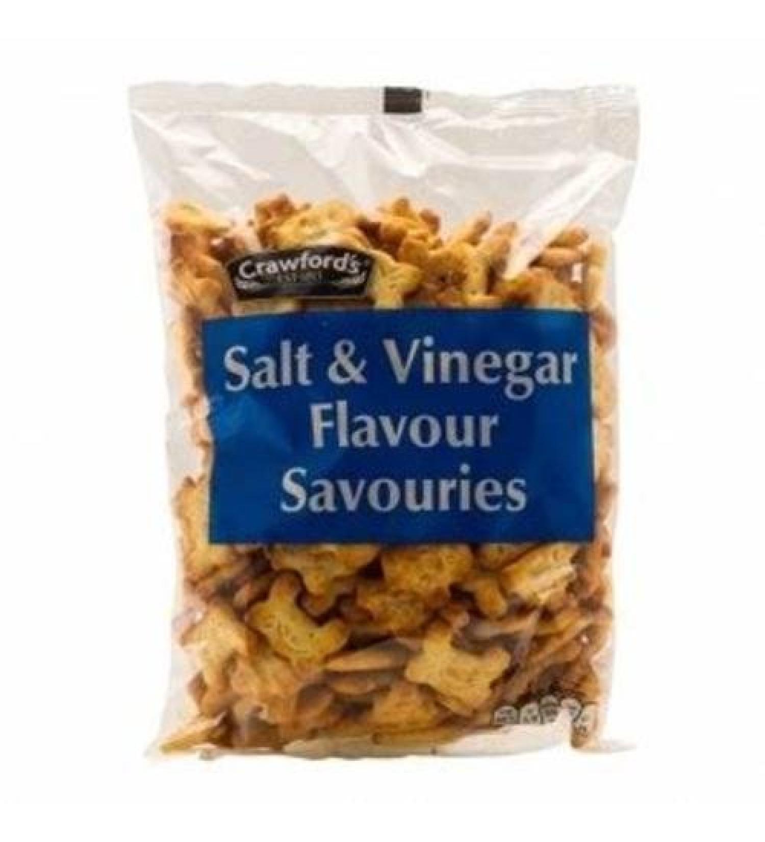 CRAWFORDS SALT &VINEGAR SAVOURIES 25/07/23