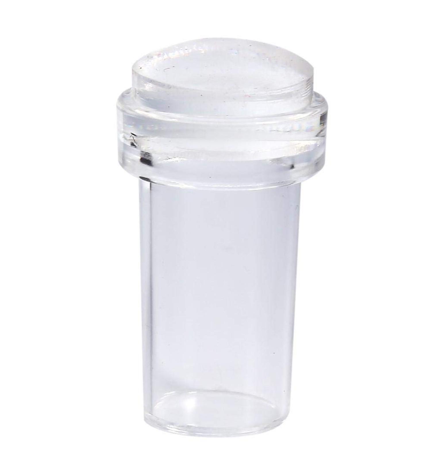 Buy Fashionable Transparent Silicone Nail Art Stamper & Scraper Set for Unique Manicures - International Shipping Available - Buy Online on SooperMarket.com