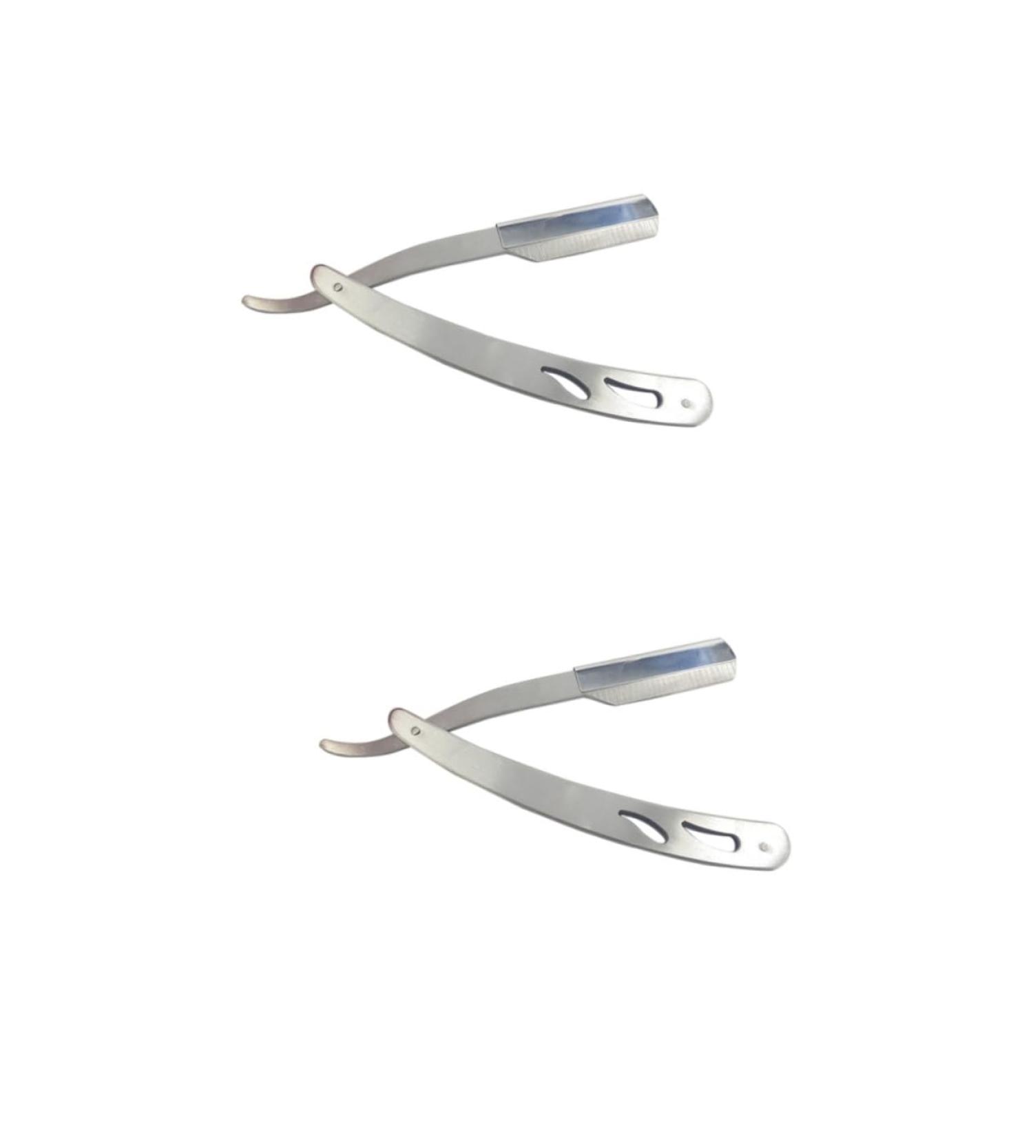 Buy Beavorty 2pcs Razor Stainless Steel Manual Edge for Precision Shaving - International Shipping Available - Buy Online on SooperMarket.com