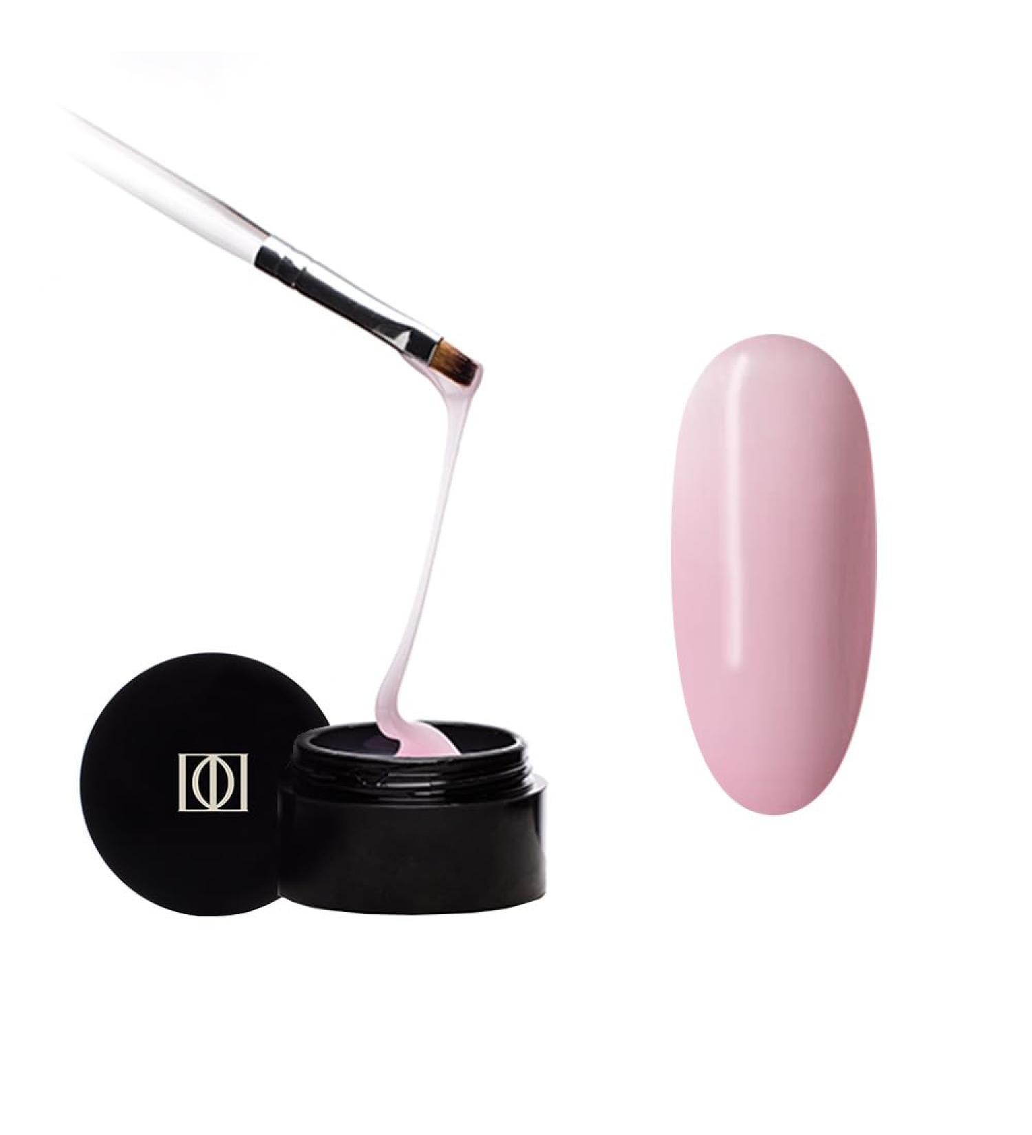 Didier Lab - Premium Milky Pink Solid Builder Gel for Nails - Hard Gel Builder for Extension - Nail Strengthener - LED UV Builder Gel for Nails - Split Nail Repair - Nail Hardener Gel - 50 ml 50 ml (Pack of 1) Milky Pink - Buy Online on SooperMarket.com