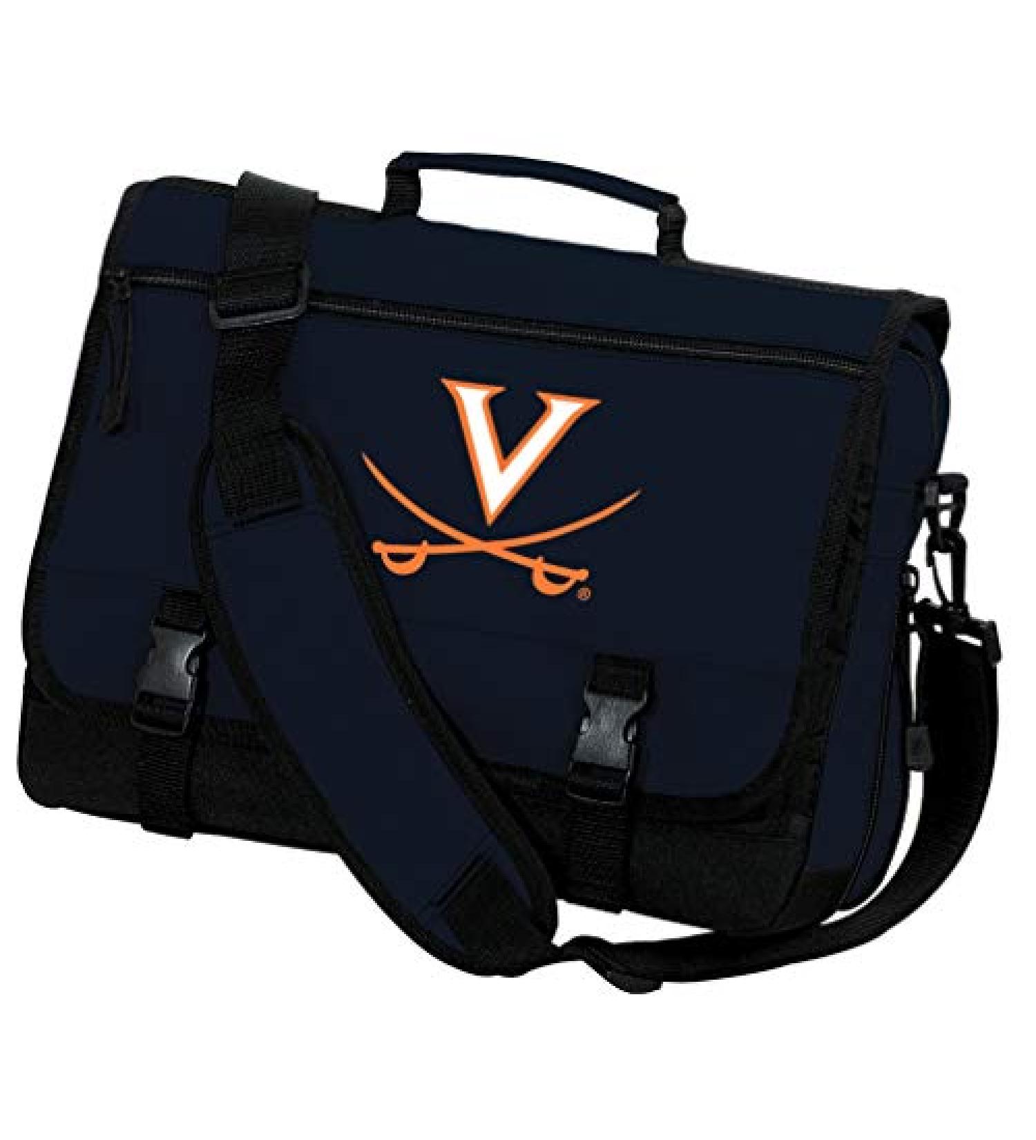 Broad Bay UVA Laptop Bag University of Virginia Computer Bag Messenger Bag