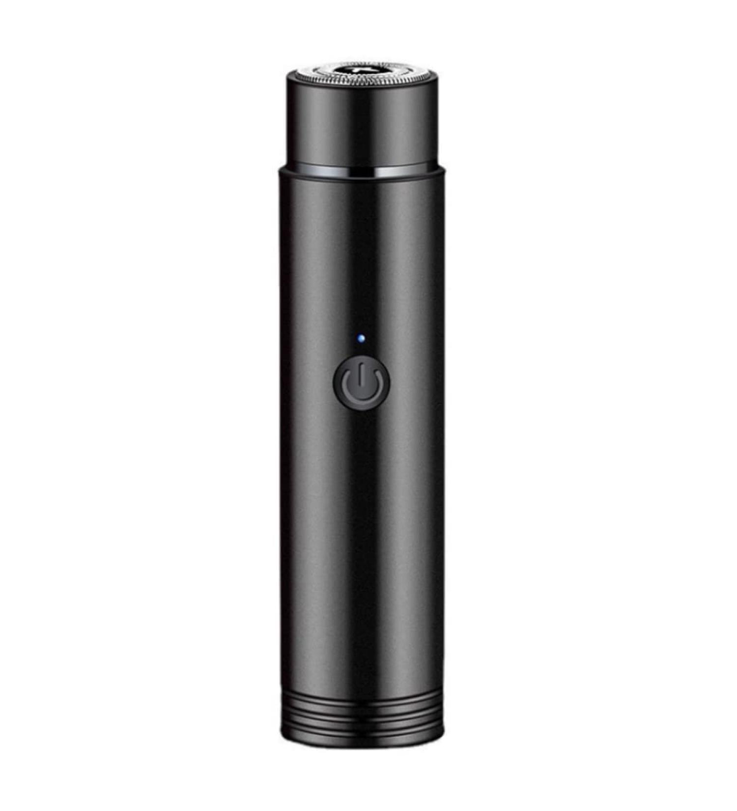mini electric razor Mini Electric Shaver for Men Portable USB Rechargeable Razor Wet & Dry Use Rotary Electric Shaver for Travel Black - Buy Online on SooperMarket.com