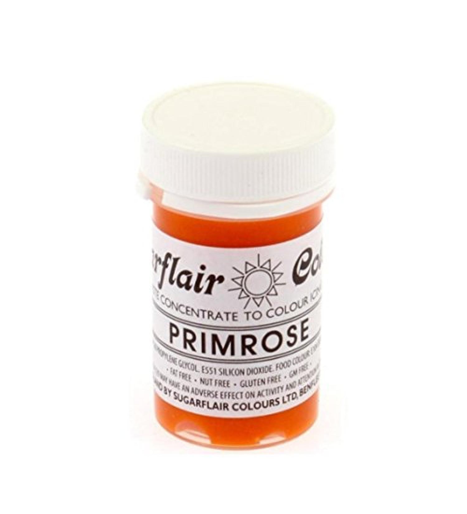 Classikool Sugarflair Tartranil Concentrated Paste Colour - Primrose