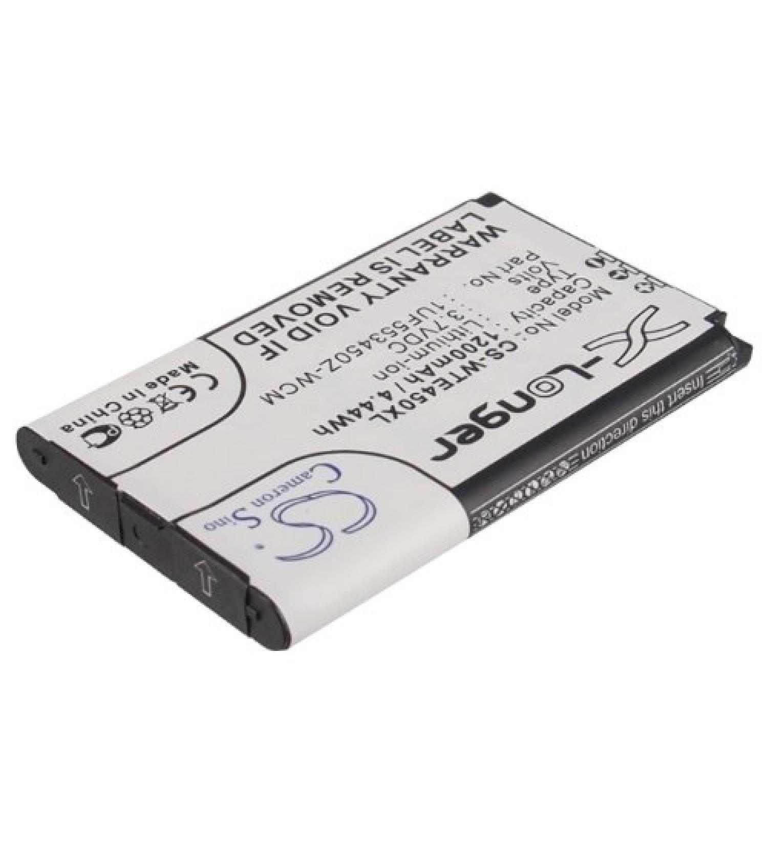 Replacement Battery for Bamboo CTH-670S - 1200mAh/3.7V Compatible with CTH-670S-ES FR IT NL - High-Quality Part #1UF553450Z-WCM ACK-40403 - Buy Online on SooperMarket.com