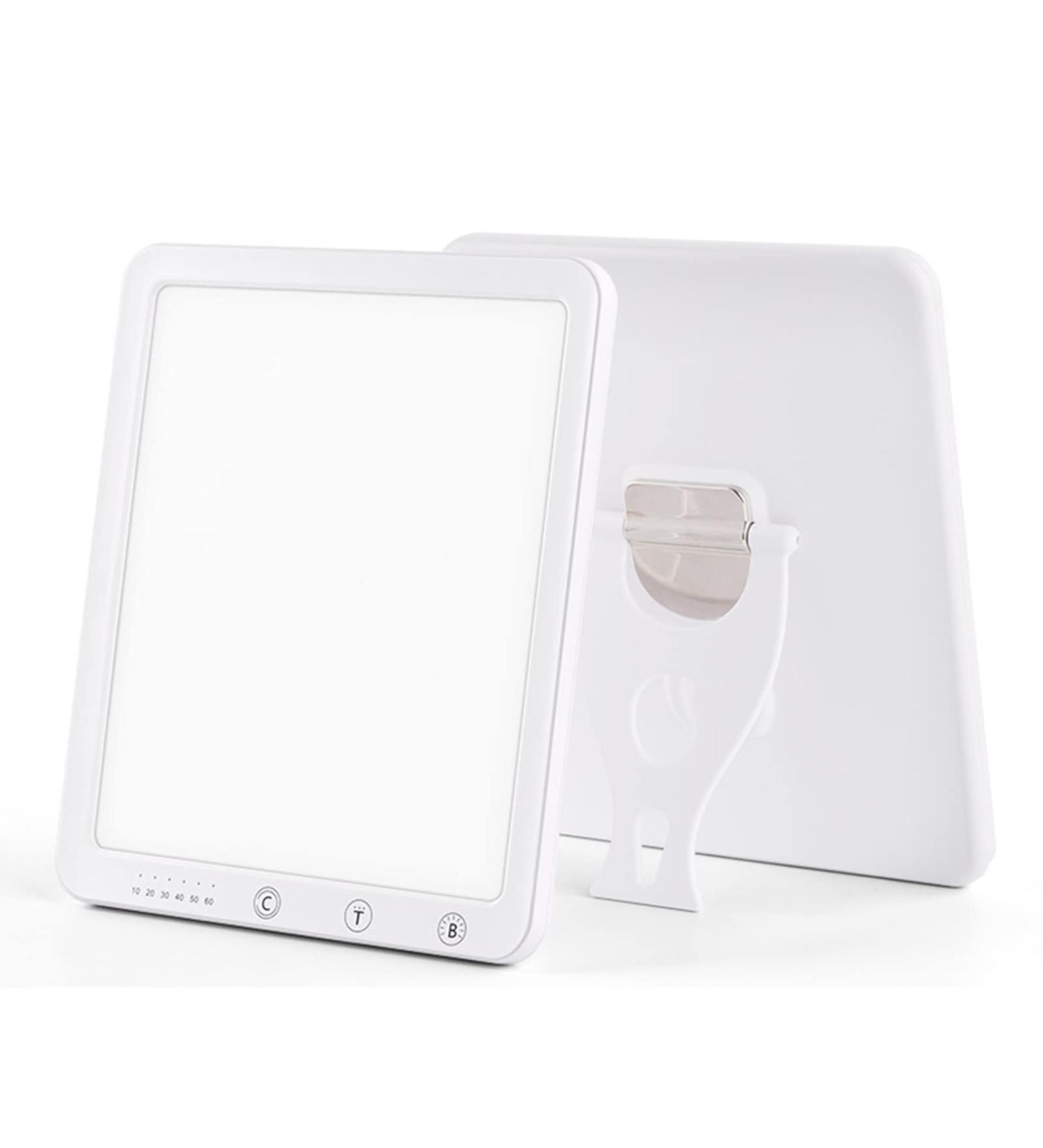 LED Sun Lamp Natural Light UV-Free 10000 Lux Light Therapy Lamp 6 Timers 5 Adjustable Brightness Levels for Home/Office Use - Buy Online on SooperMarket.com