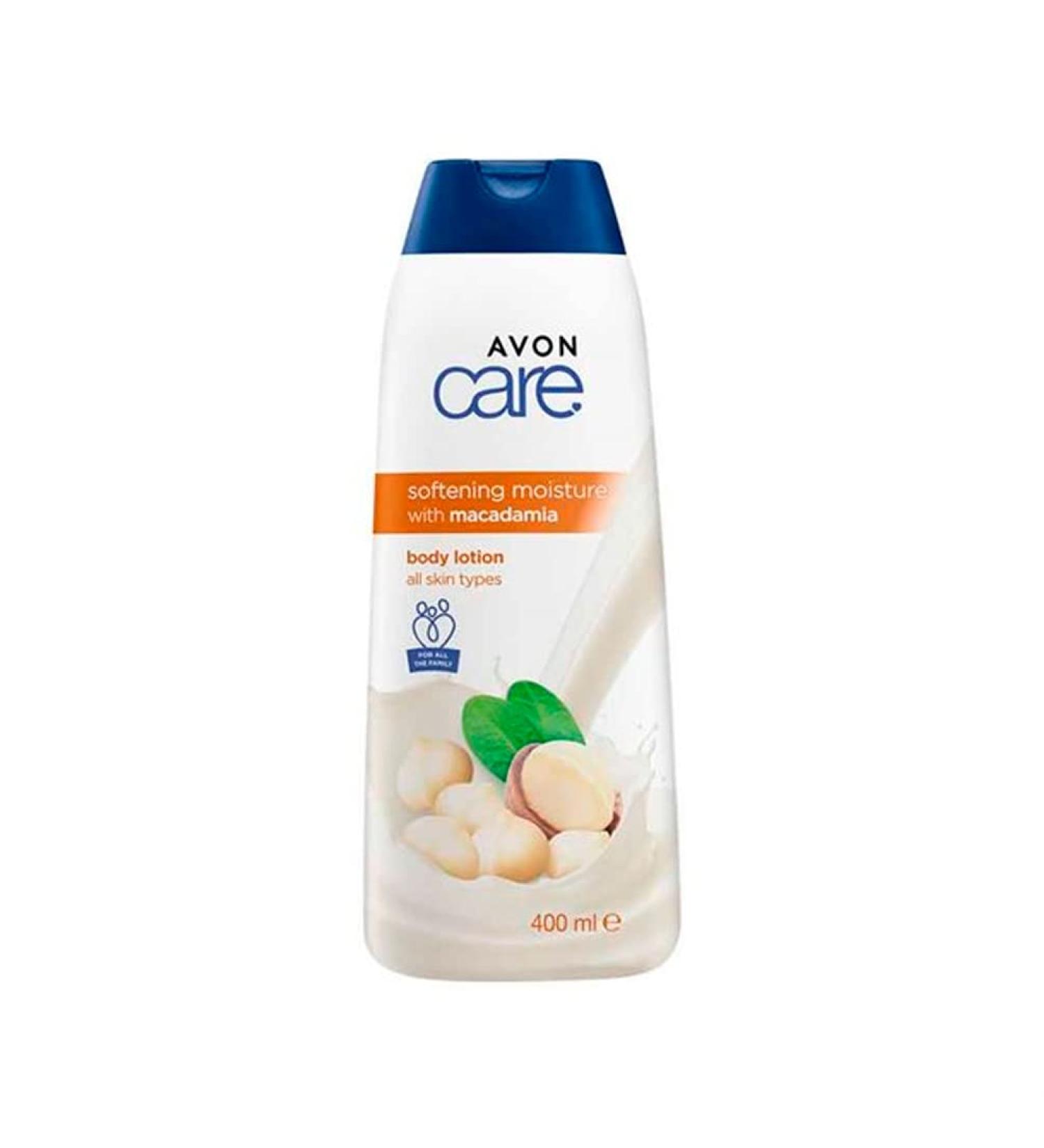 Avon Care Softening Moisture with Macadamia Body Lotion for all skin types - 400ml - Buy Online on SooperMarket.com