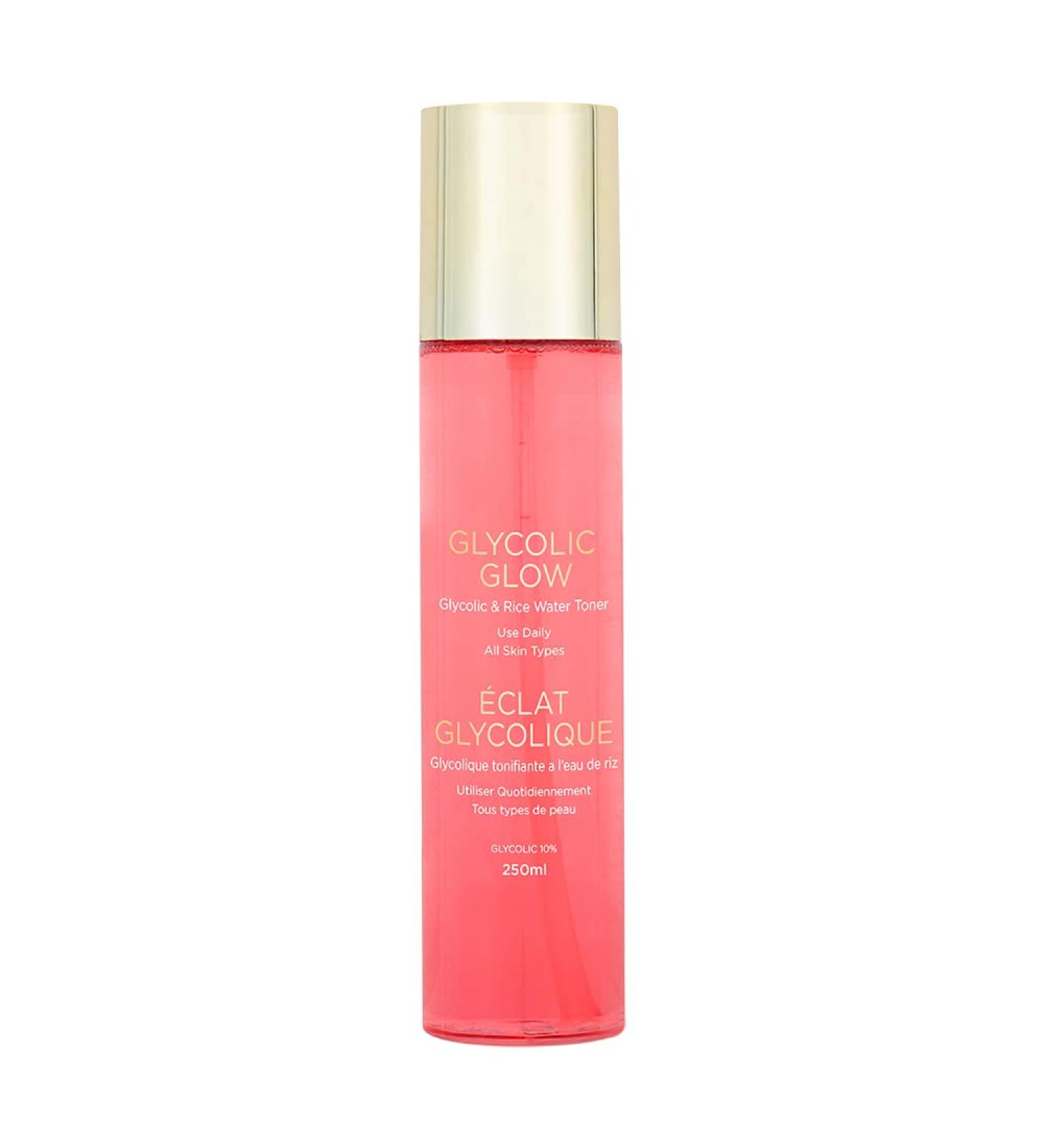 Makari Glycolic Acid and Rice Water Toner (250 ml) Hydrating and Brightening Facial Spray Anti-Aging Skincare for Uneven Skin Tone Fine Lines and Wrinkles Pore Minimizer Pure Face Moisturizer