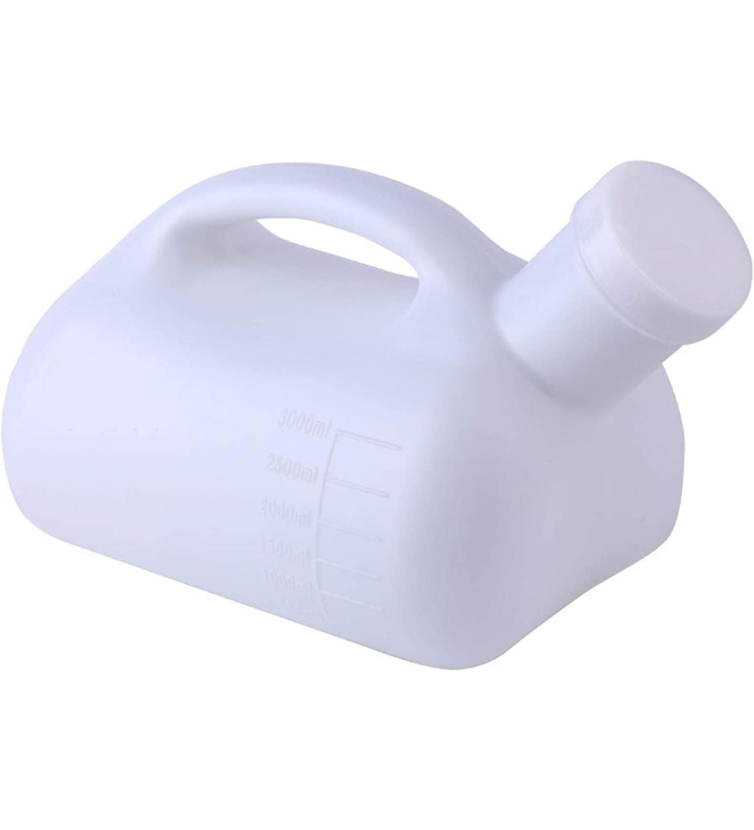 Male Urinal Bottle Camping Toilet Urine Bottle Large Male Urinal Portable 3000ML Mens Potty Pee Bottle Collector Travel Toilet - Buy Online on SooperMarket.com