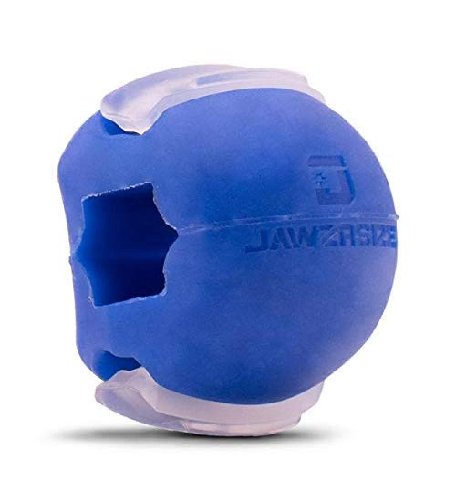Jawzrsize Advanced Jaw, Face & Neck Exerciser - Define Jawline & Tone Face - Stress Relief - Large Blue - Buy Online on SooperMarket.com