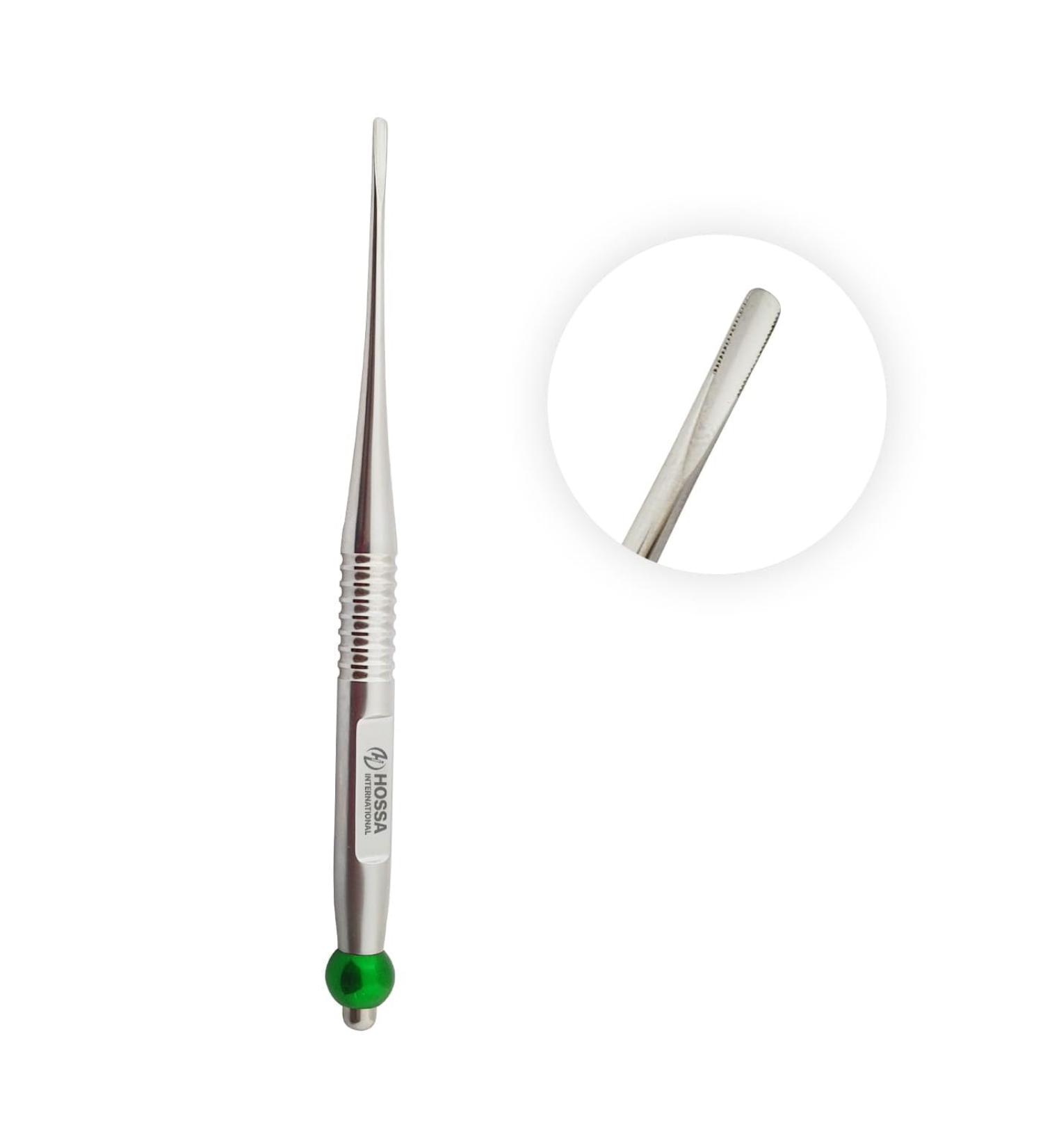 Dental Periotome Straight Tip 2.5 mm with Micro Teeth | High-Quality Dental Instruments by Hossa - International Shipping Available - Buy Online on SooperMarket.com