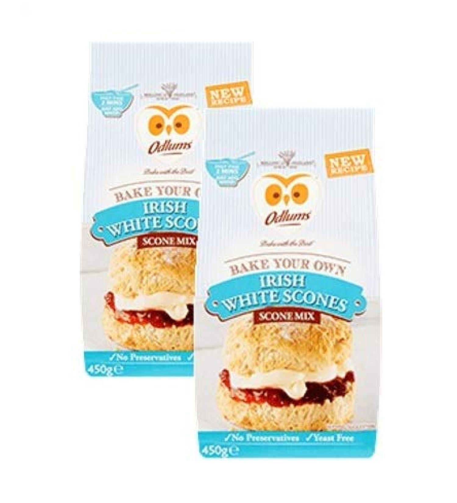 Odlums Bake Your Own Irish White Scones Mixes ( 2 x 450g)