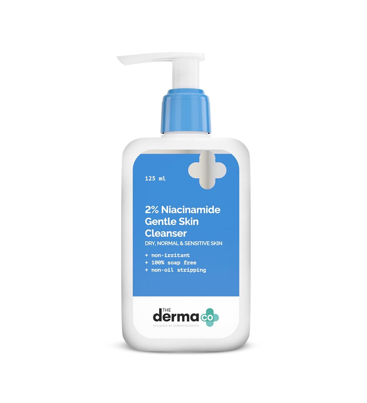 2% Niacinamide Gentle Face Cleanser for Sensitive Skin | Soap-Free & Non-Oil Stripping | 4.23 Fl Oz | Removes Makeup & Impurities - Buy Online on SooperMarket.com