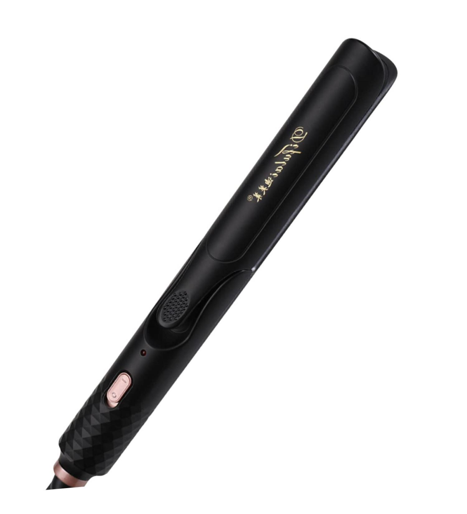 FOYTOKI 1pc Curling Iron for Salon Hair Straightener Brush Hair Straightener and Curler Curling Wand Black US Plug Black - Buy Online on SooperMarket.com