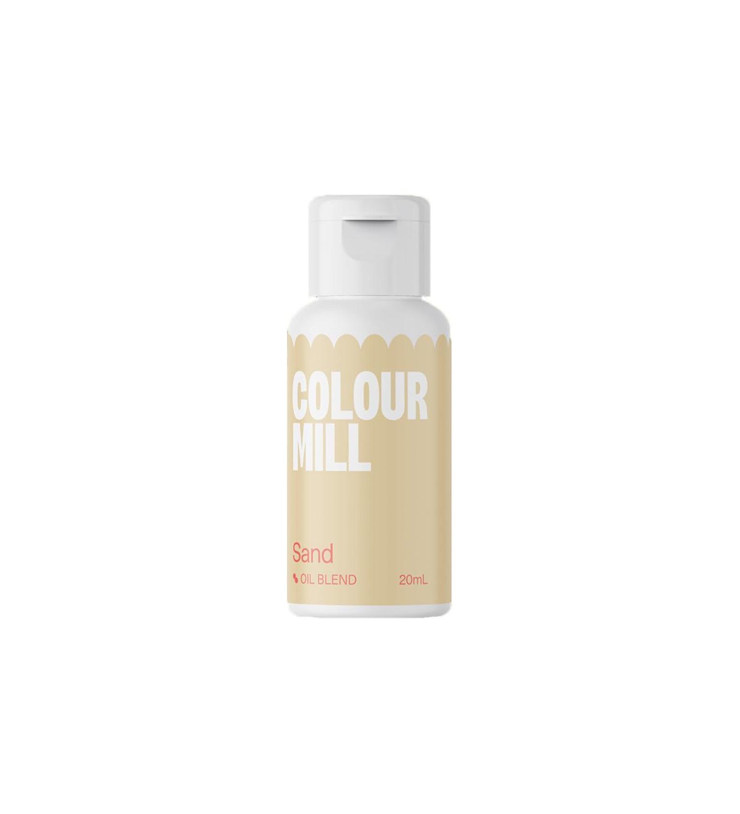 Color Mill Oil Blend Food Coloring - Ideal for Chocolate Fondant Cupcakes & Baking - 20ml Sand | International Shipping - Buy Online on SooperMarket.com