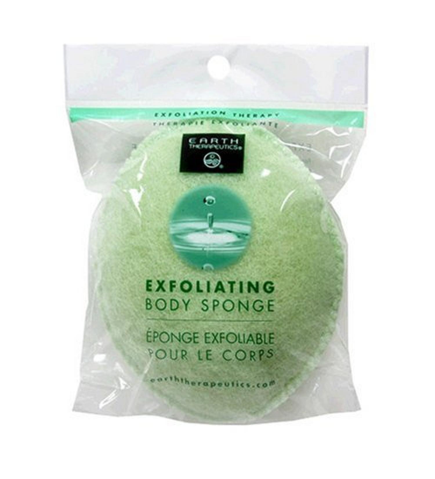 Earth Therapeutics Body Sponge Exfoliating 1 each (Pack of 4)