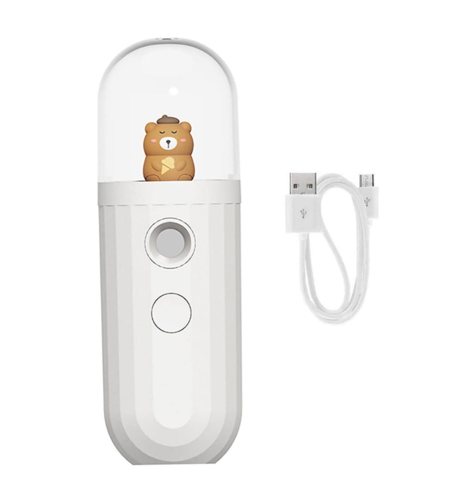 Jorzer Nano Facial Mister - Portable Cool Mist Sprayer for Hydrating & Moisturizing - White 20ml - Buy Online on SooperMarket.com