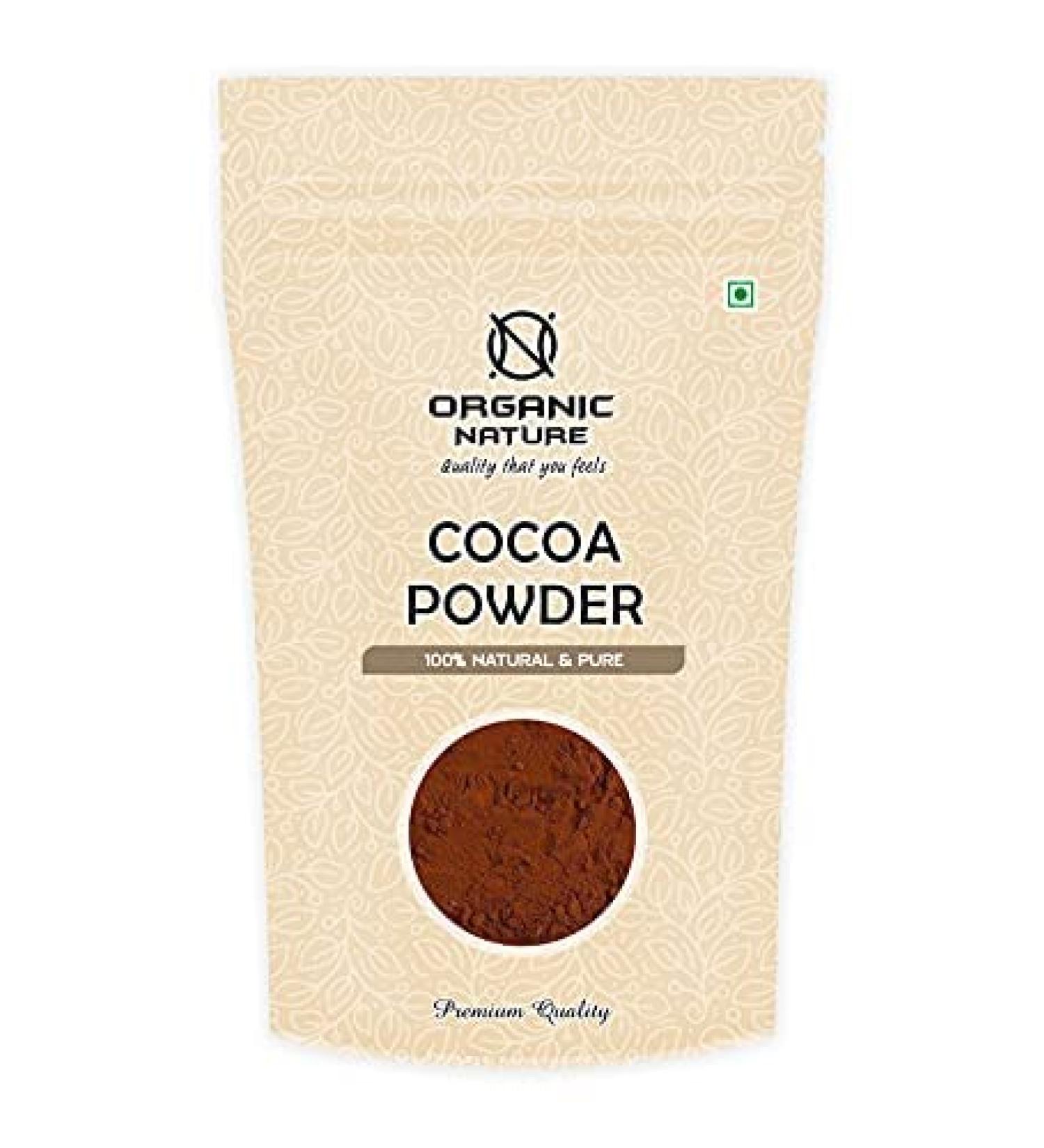 Green Velly Indian Organic Nature :Cocoa Powder 100% Natural Unsweetened Vegan & Gluten-Free (Pack of 100 Gram) - Buy Online on SooperMarket.com