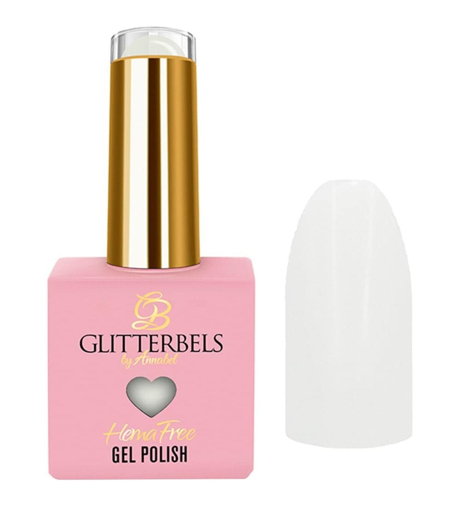 Glitterbels Hema Free Gel Polish 8ml (White)