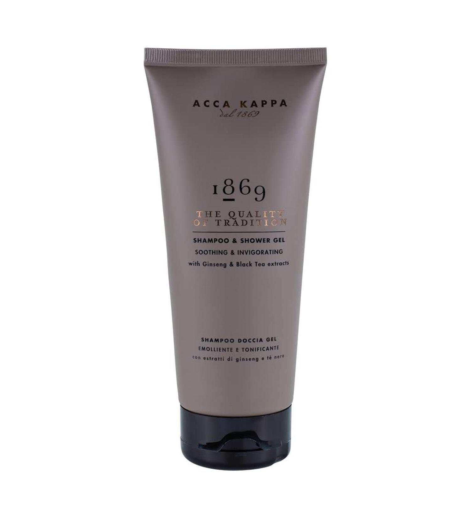 Acca Kappa 1869 Shampoo & Shower Gel for Men 6.7 Oz | Premium Italian Grooming Product | Buy Internationally - Buy Online on SooperMarket.com