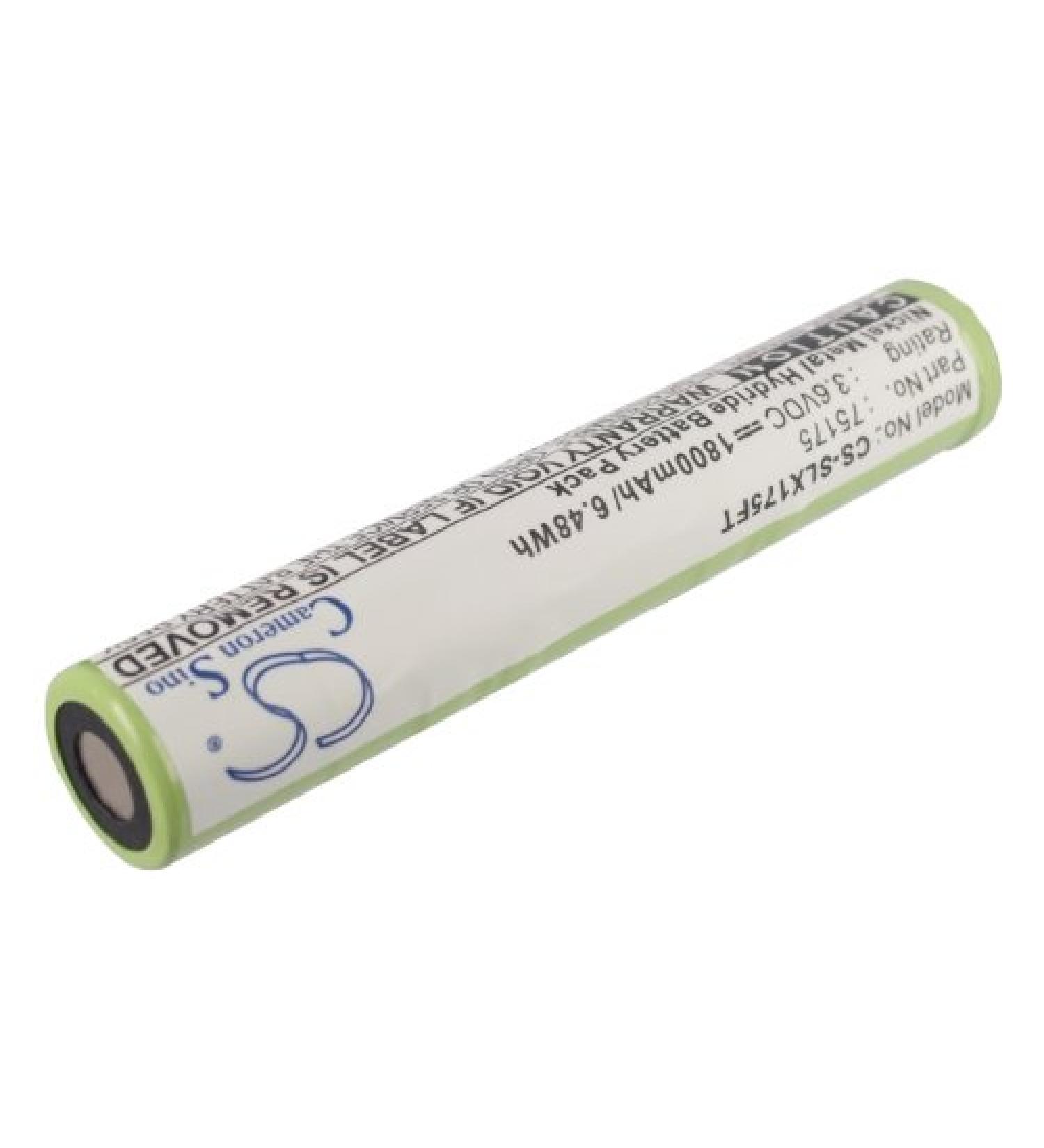 Replacement Battery for Streamlight 76603 76604 76605 76606 76909 | 1800mAh/3.6V | Compatible with Polystinger Flashlights | Part No. 75175 75375 - Buy Online on SooperMarket.com